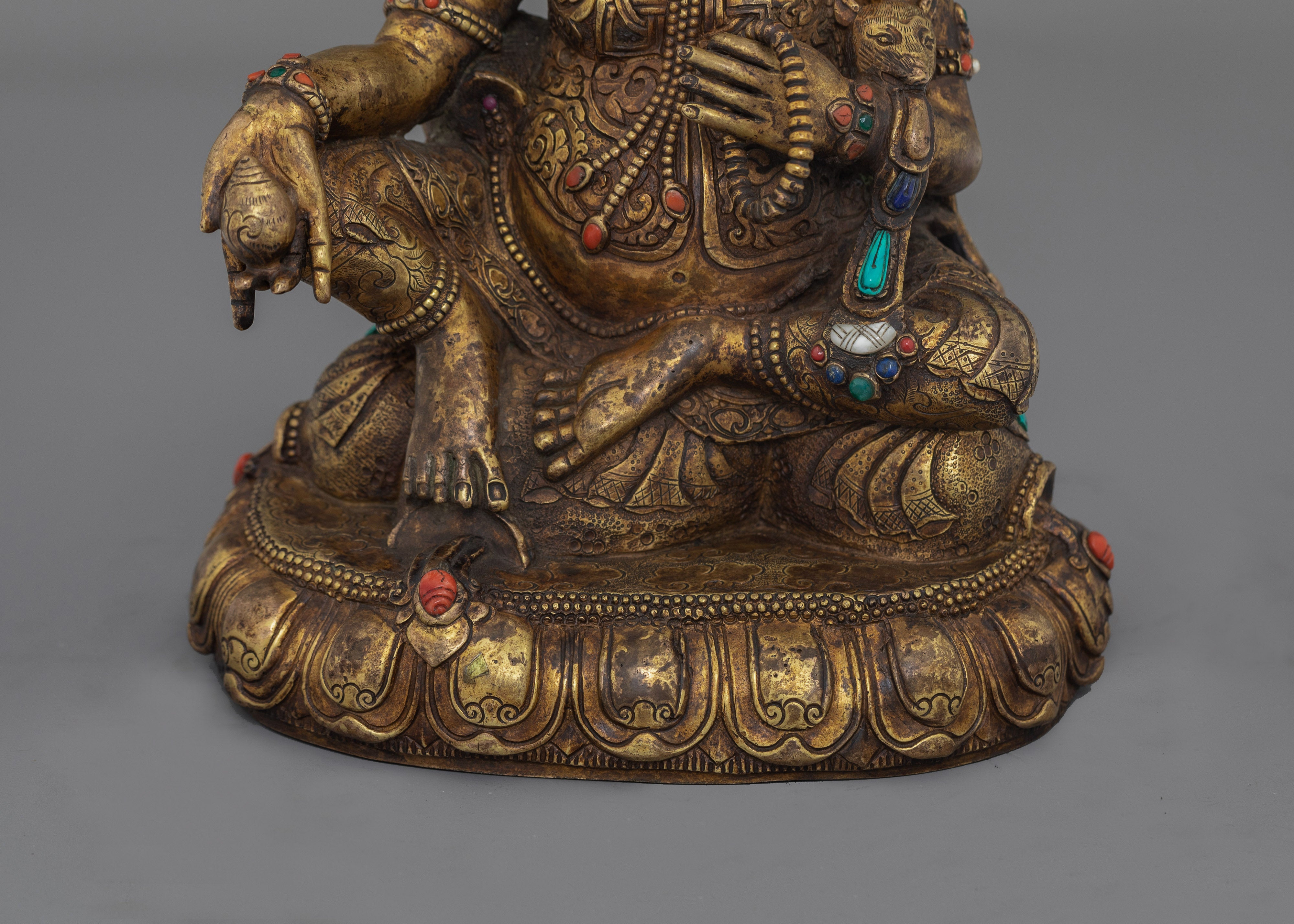 The Abundant Blessings of Dzambhala Figurine | Spirit of Prosperity and Compassion