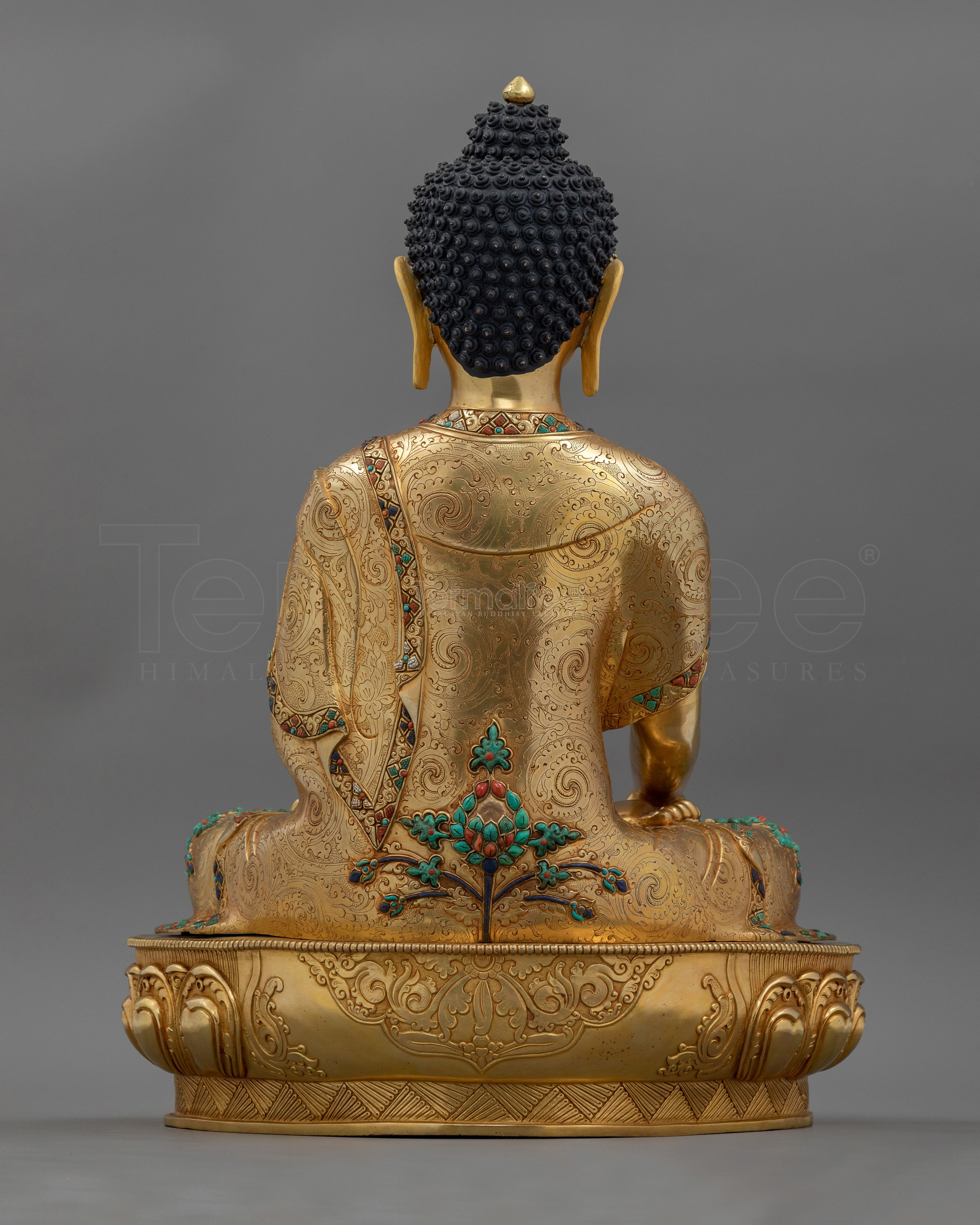Shakyamuni Buddha with Ananda and Kashyapa | Symbol of Teaching and Compassion