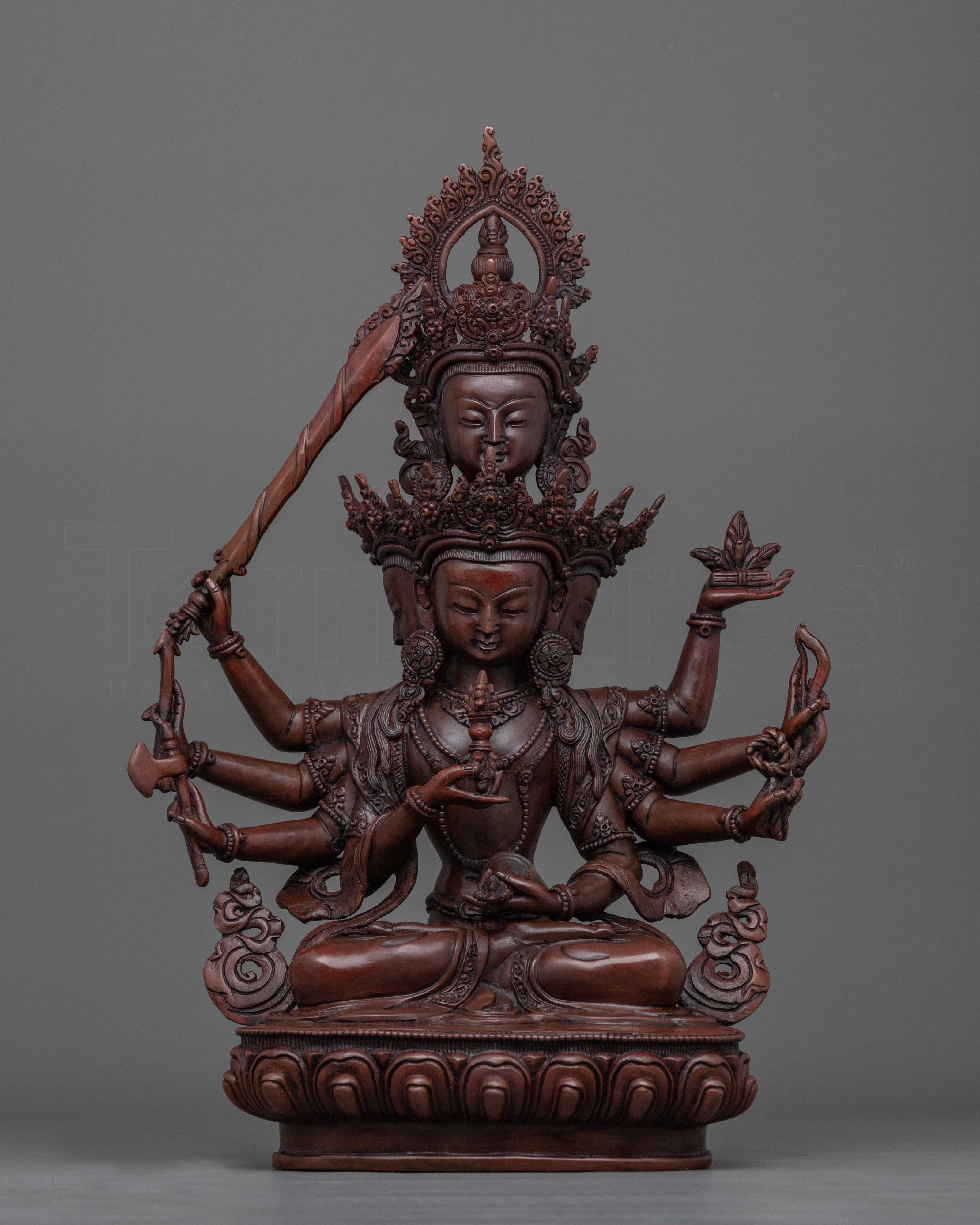 Traditional Buddhist Maha Vajrasattva Statue | Symbol of Purification and Spiritual Renewal