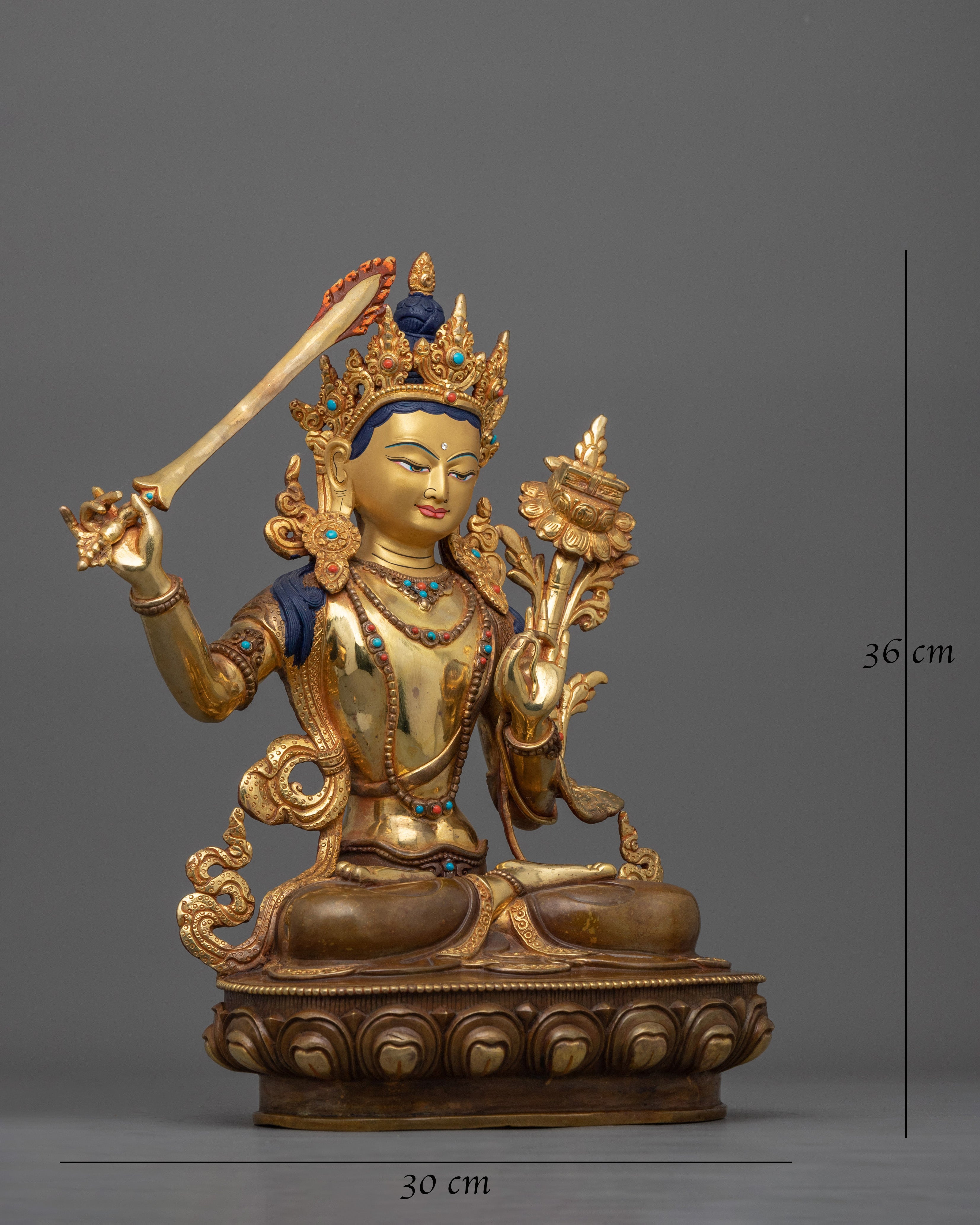 Ocean of Wisdom Manjushri Statue