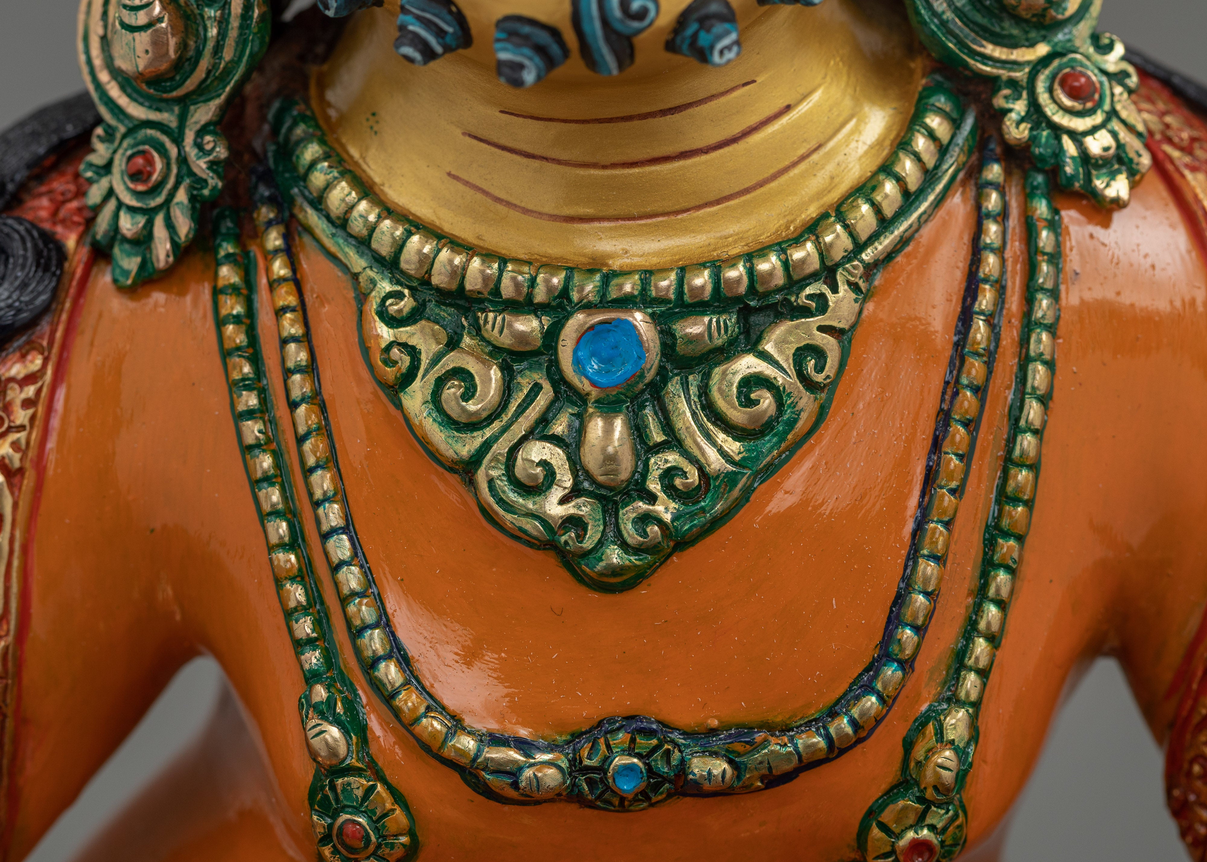 Precious Prosperity Deity Dzambhala Statue | Symbol of Wealth, Prosperity, Protection and Success