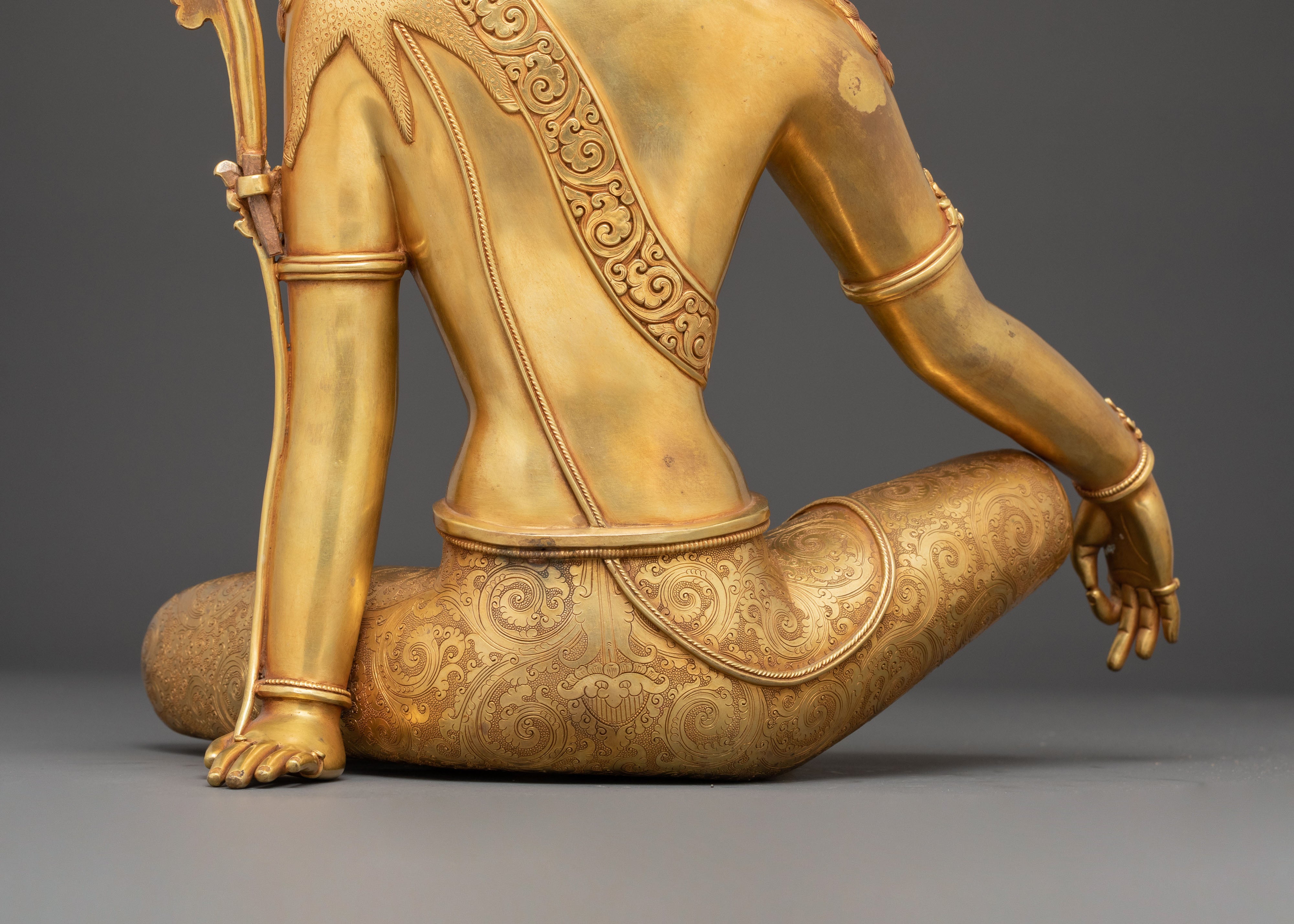 Himalayan Art of Lokeshwor Bodhisattva of Compassion | Divine Protector