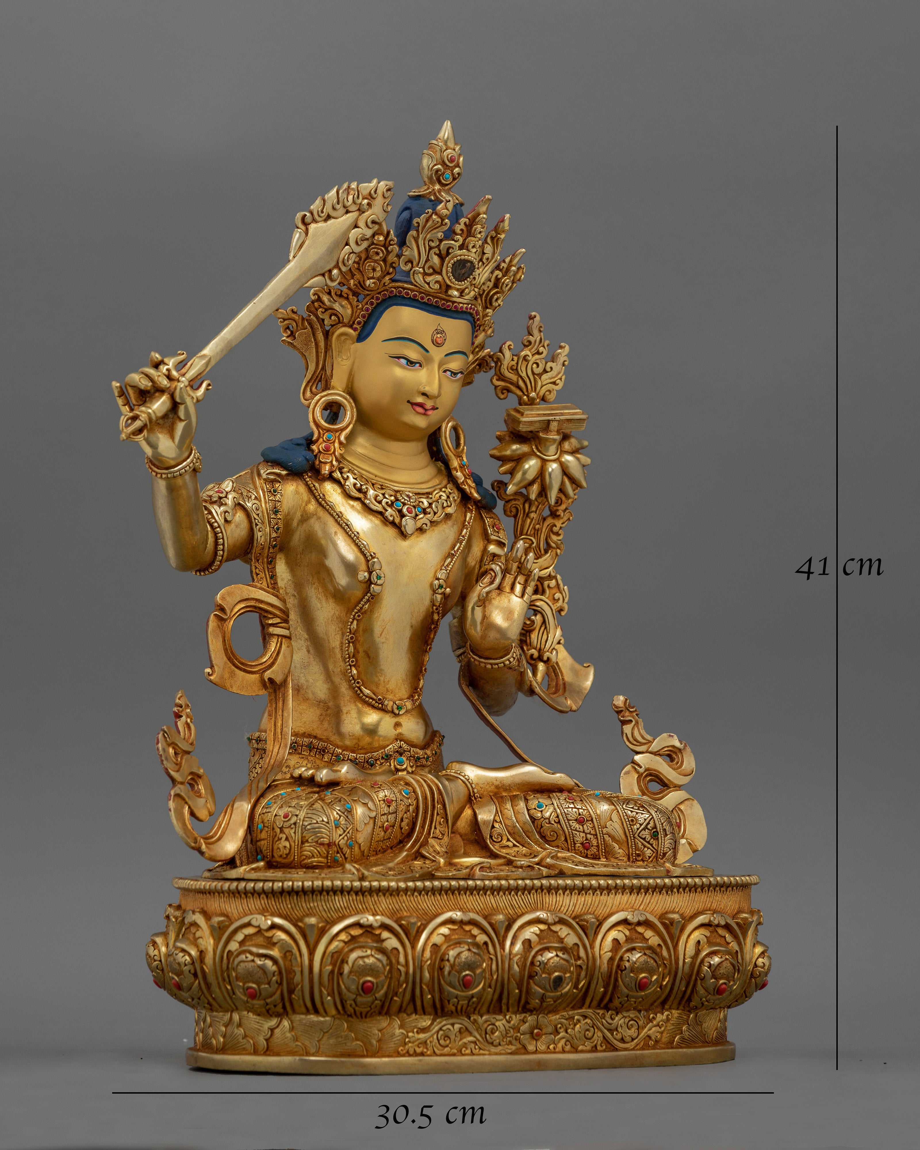 Manjushri Guardian of Wisdom Statue