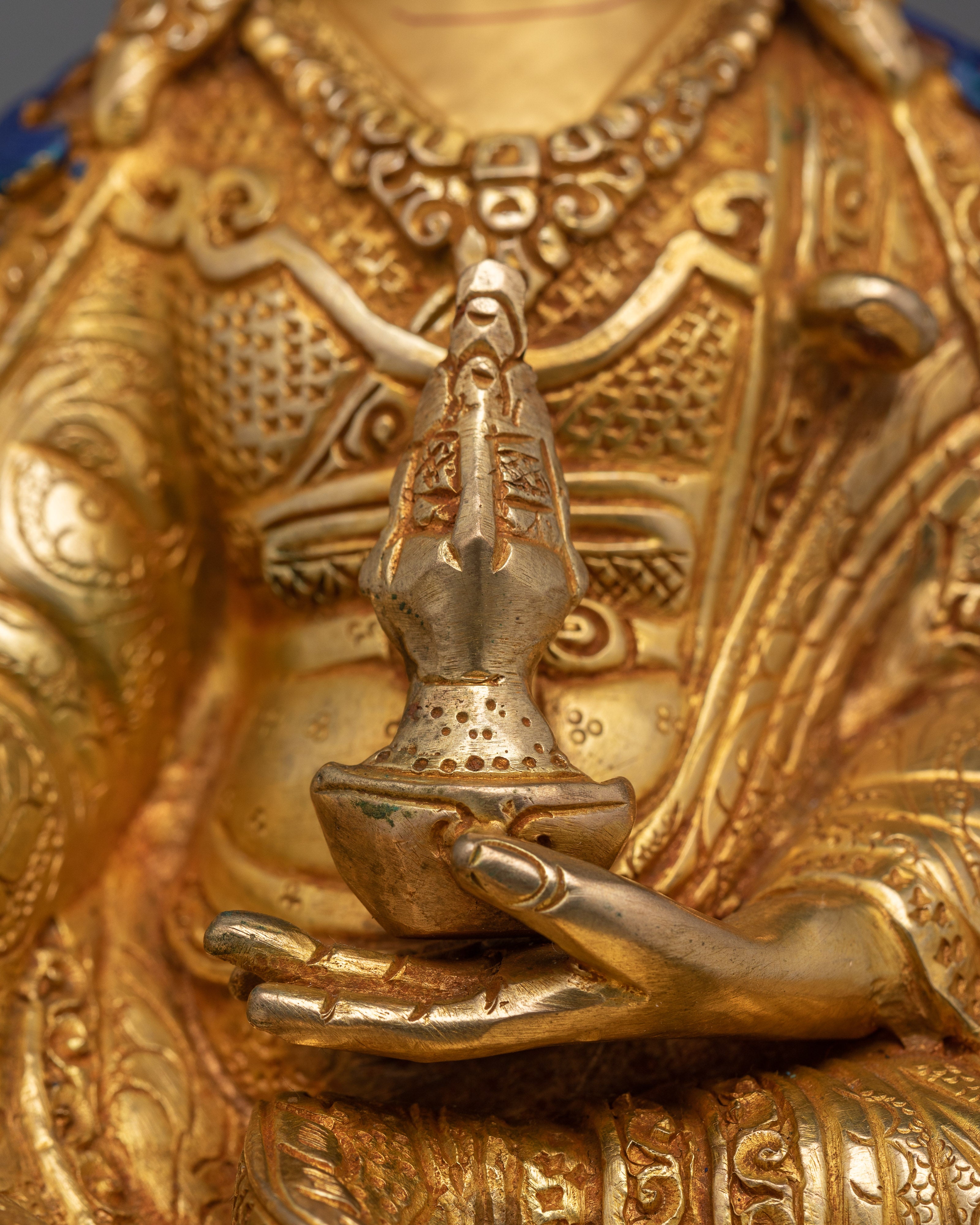 Tantric Guru Rinpoche Padmasambhava Statue for Meditation | Enlightened Spiritual Guide