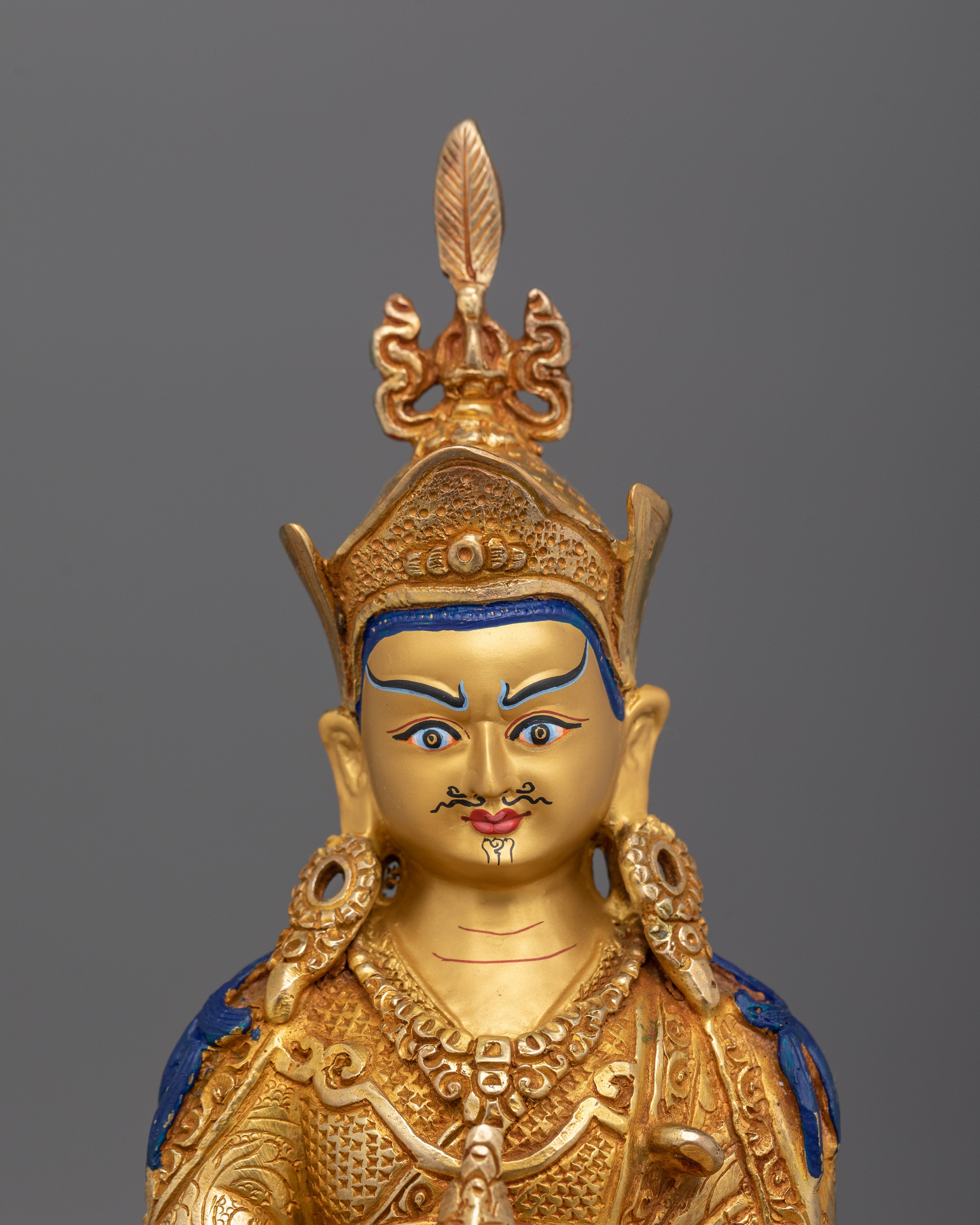 Tantric Guru Rinpoche Padmasambhava Statue for Meditation | Enlightened Spiritual Guide