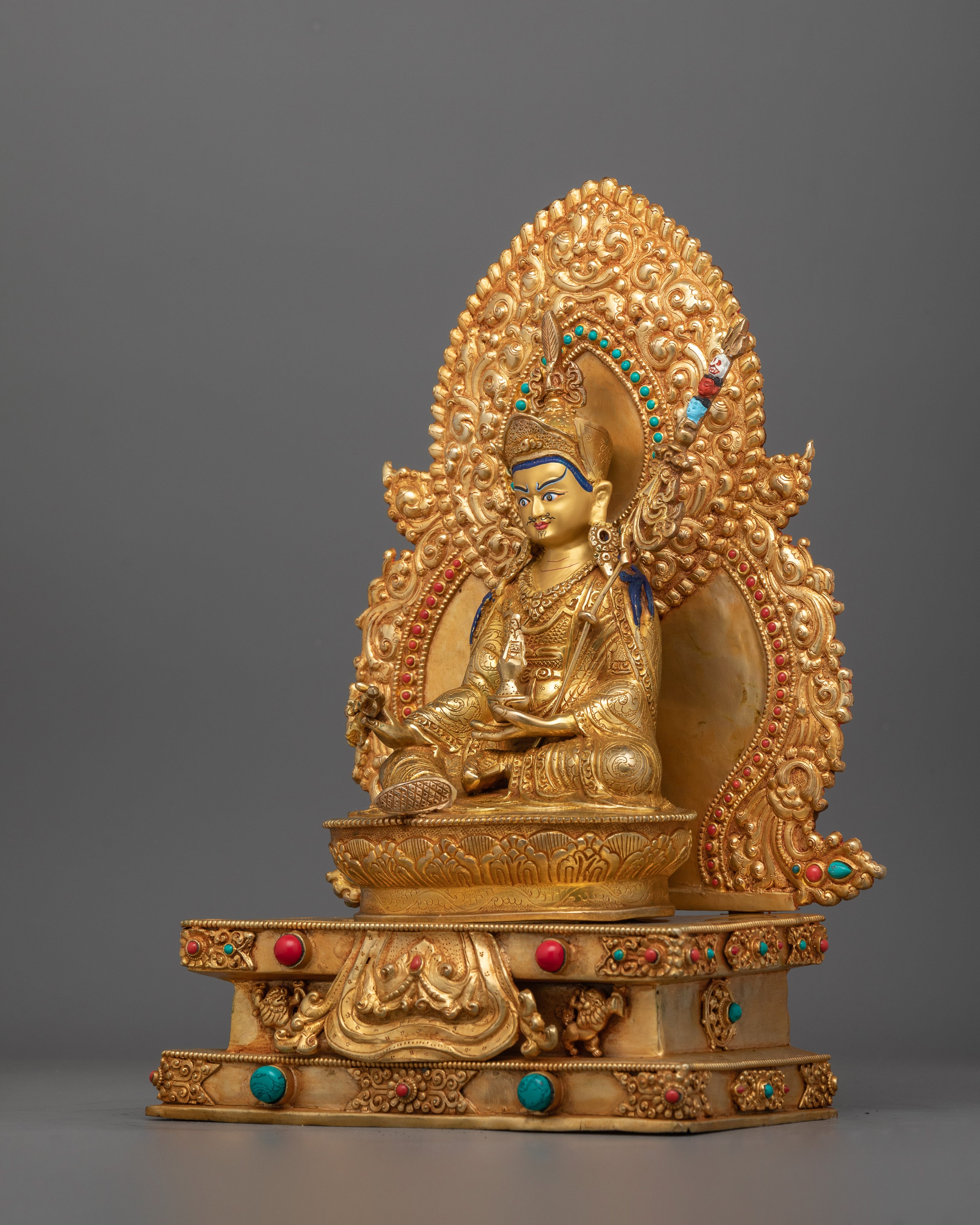 Tantric Guru Rinpoche Padmasambhava Statue for Meditation | Enlightened Spiritual Guide