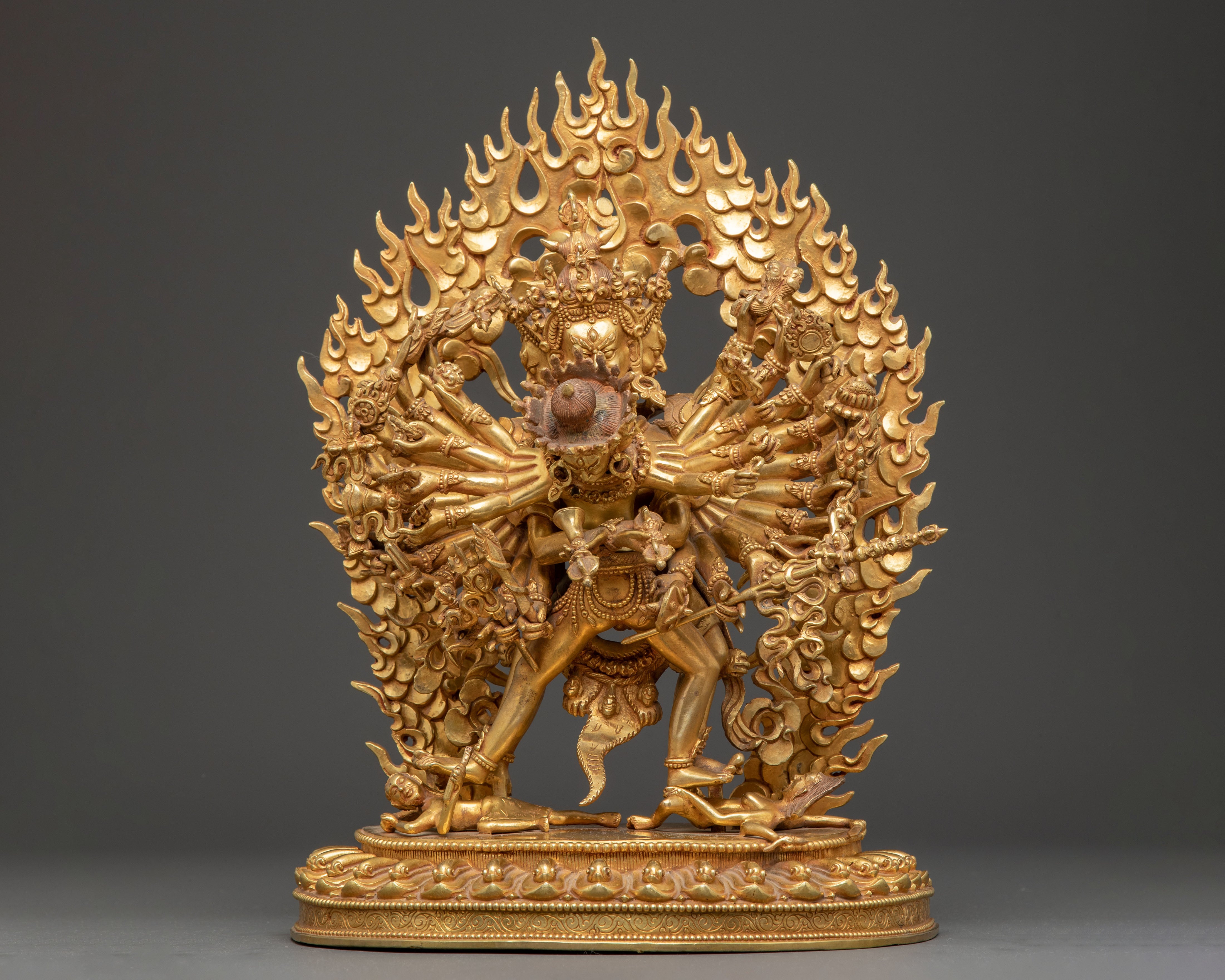 Buddhist Chakrasambhara Artwork | Tantric Deity of Enlightened Union