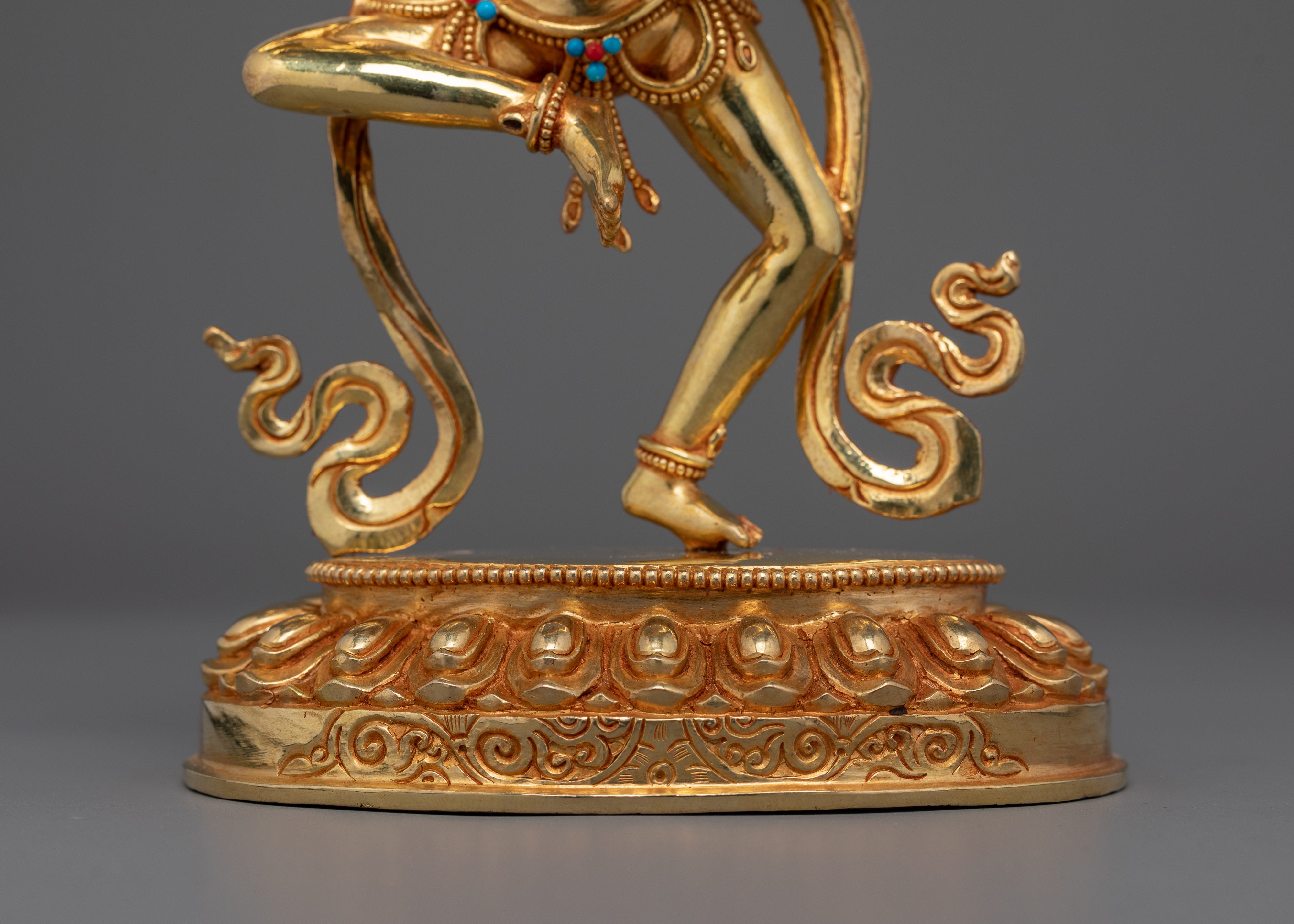 Tibetan Buddhist Female Yogini Machig Labdron Statue | Enlightened Wise Dakini