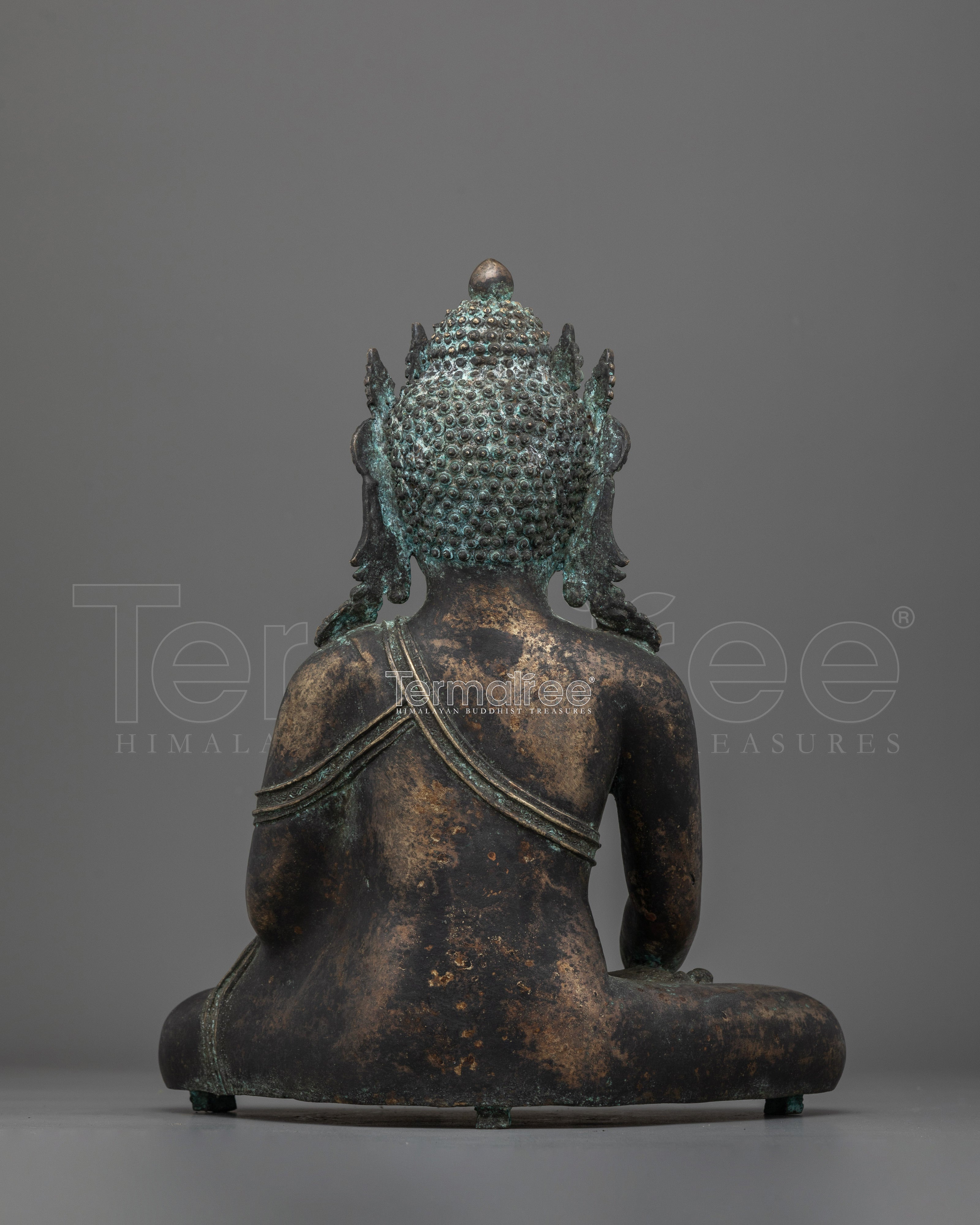 Serene Shakyamuni Enlightened Buddha | Symbol of Tranquility and Enlightenment