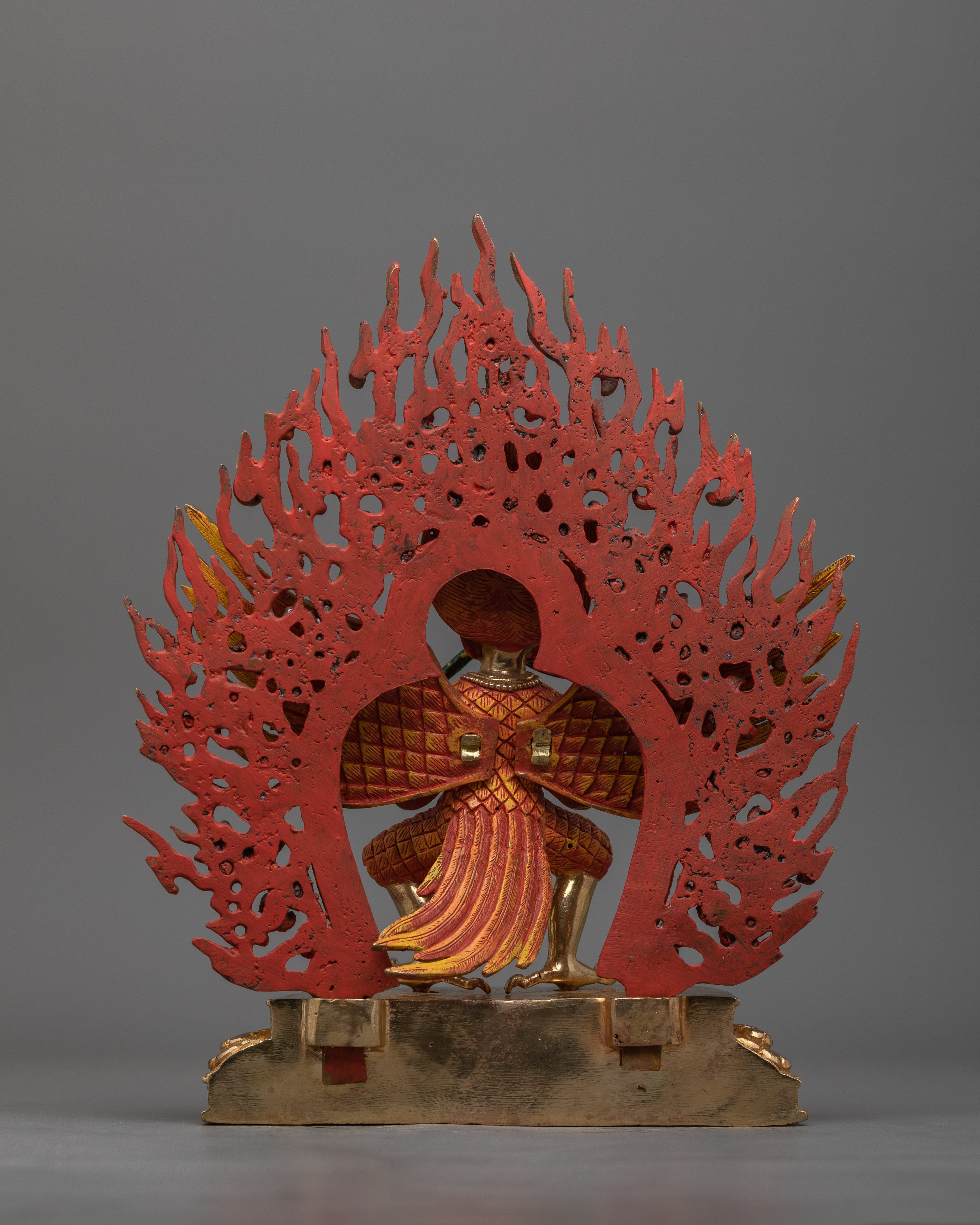 Traditional Hindu Deity Garuda Statue | Handcrafted Spiritual Artwork