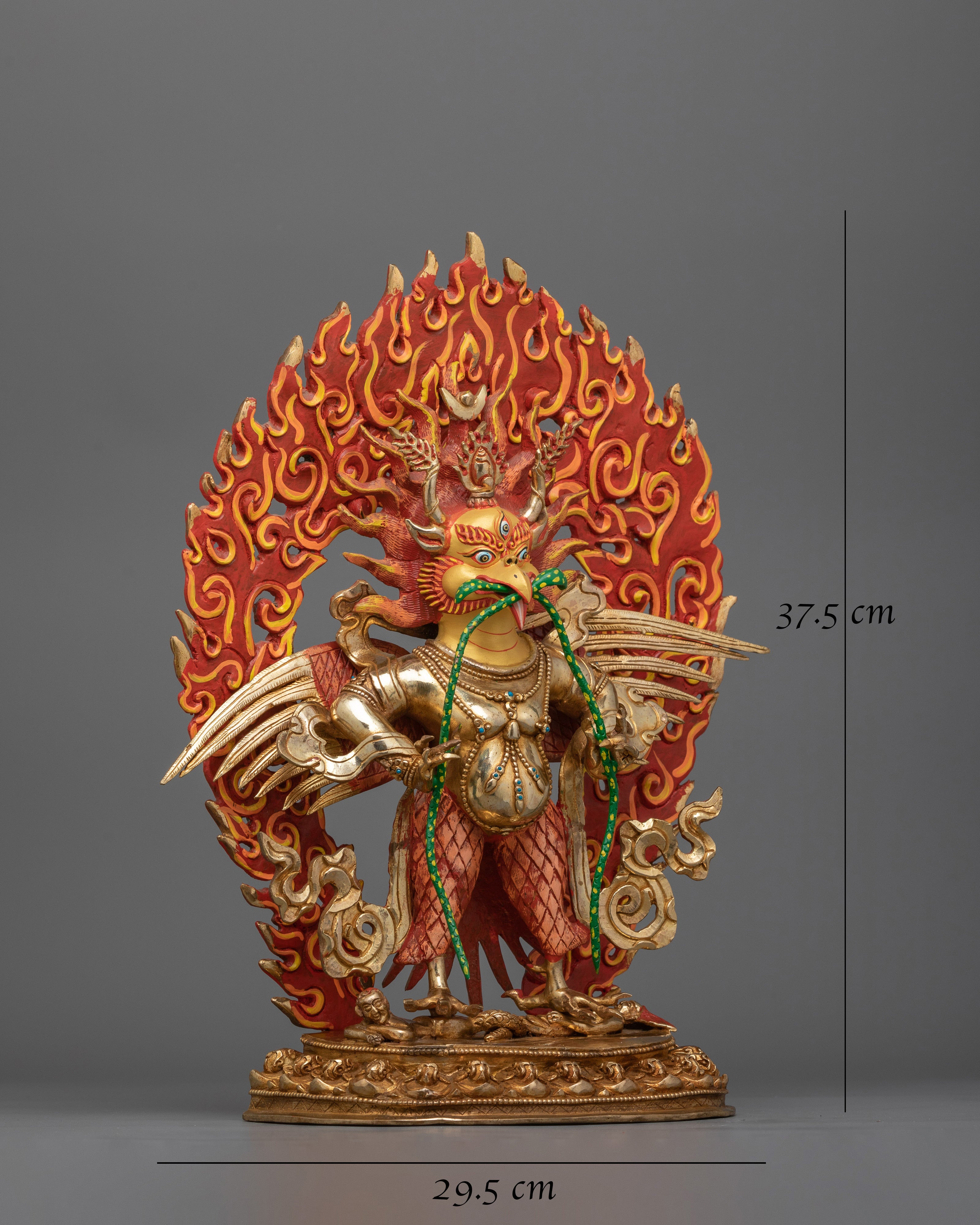 garuda-copper-statue