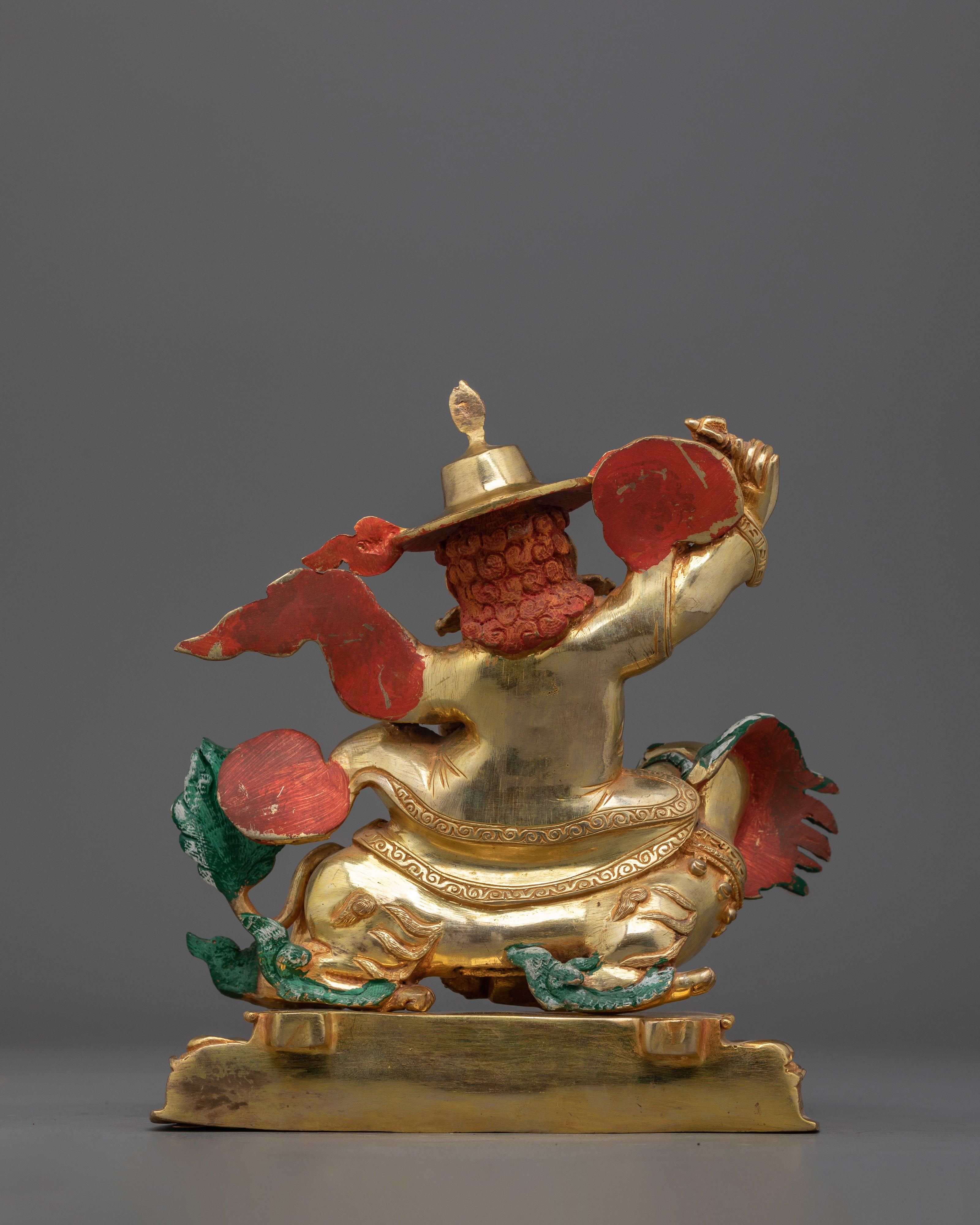 Himalayan Artwork Dorje Legpa Figurine | Handcrafted Buddhist Protector Deity