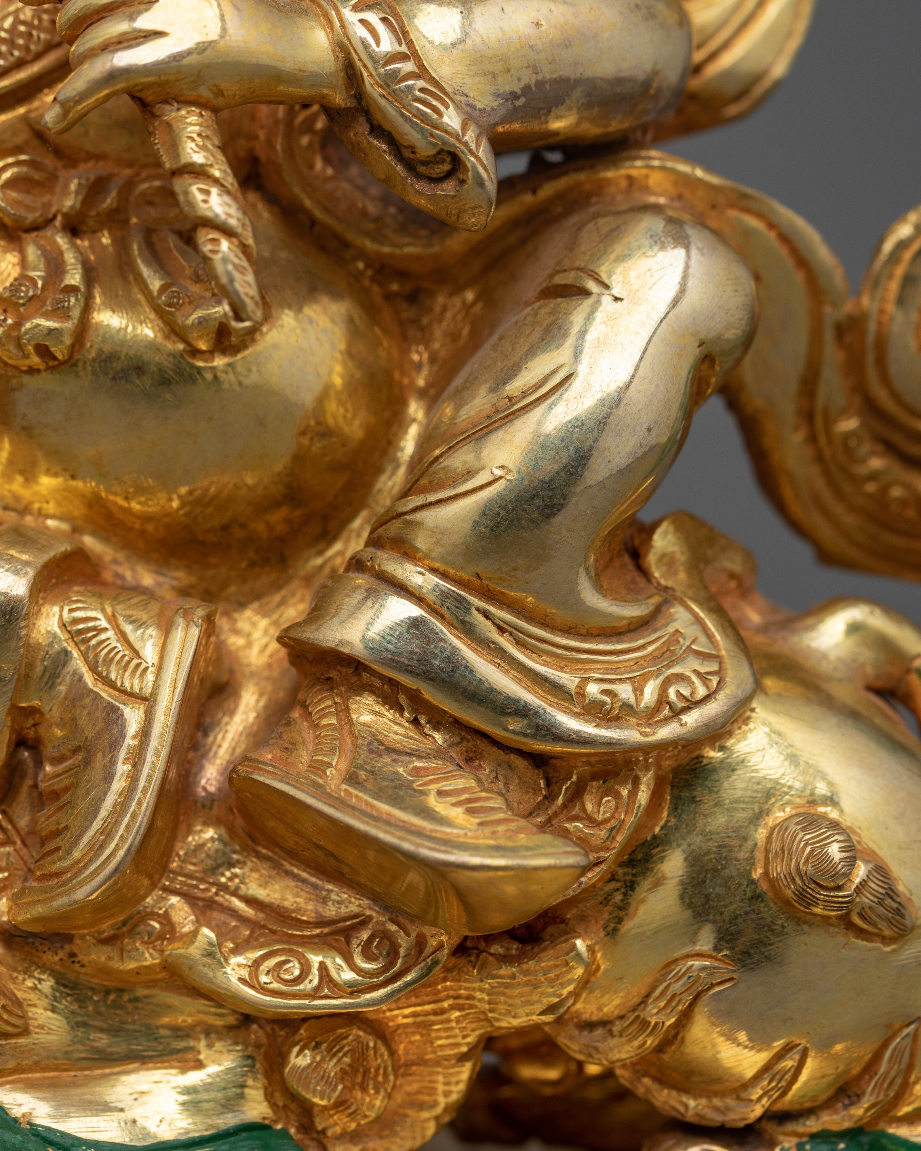 Himalayan Artwork Dorje Legpa Figurine | Handcrafted Buddhist Protector Deity