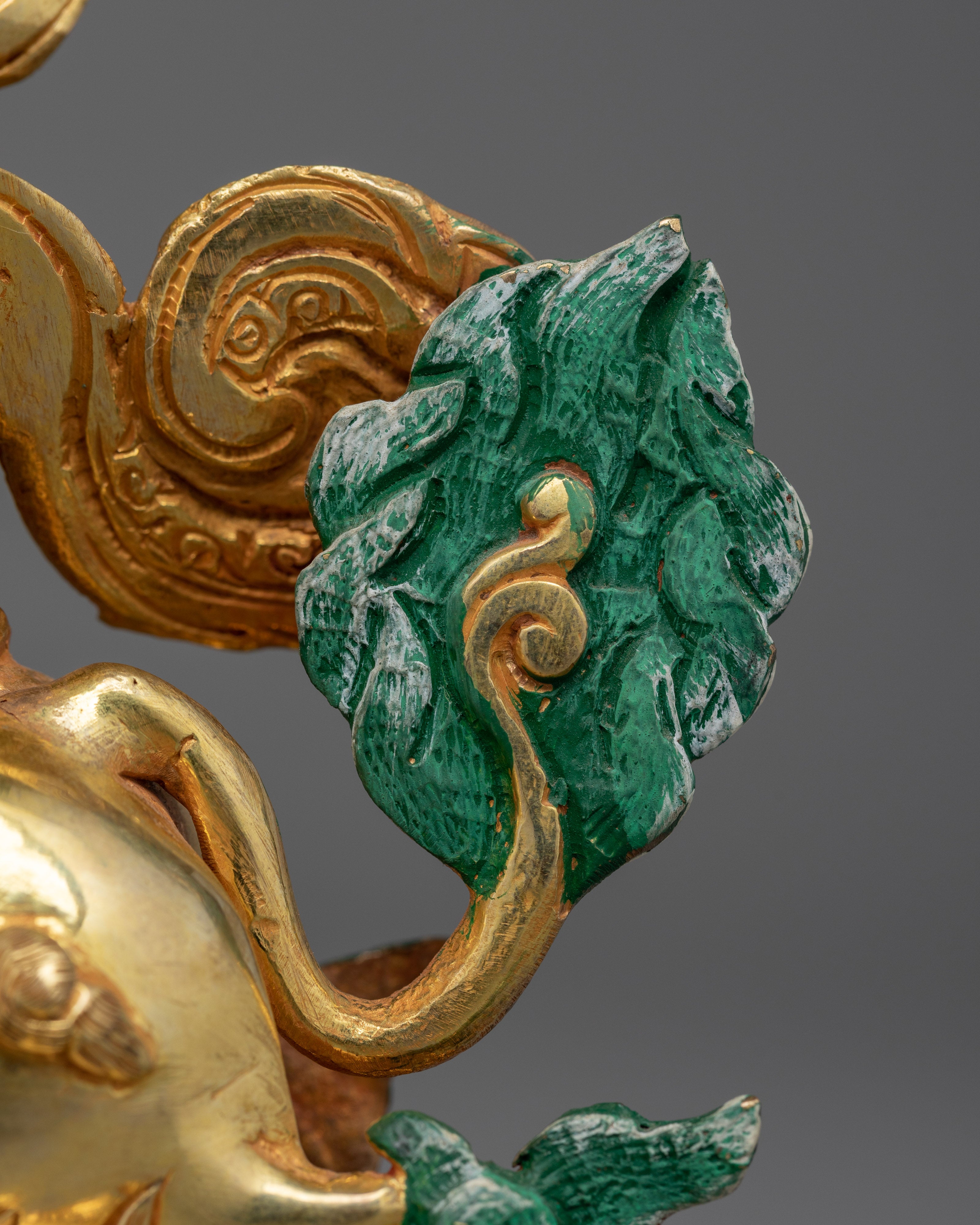 Himalayan Artwork Dorje Legpa Figurine | Handcrafted Buddhist Protector Deity