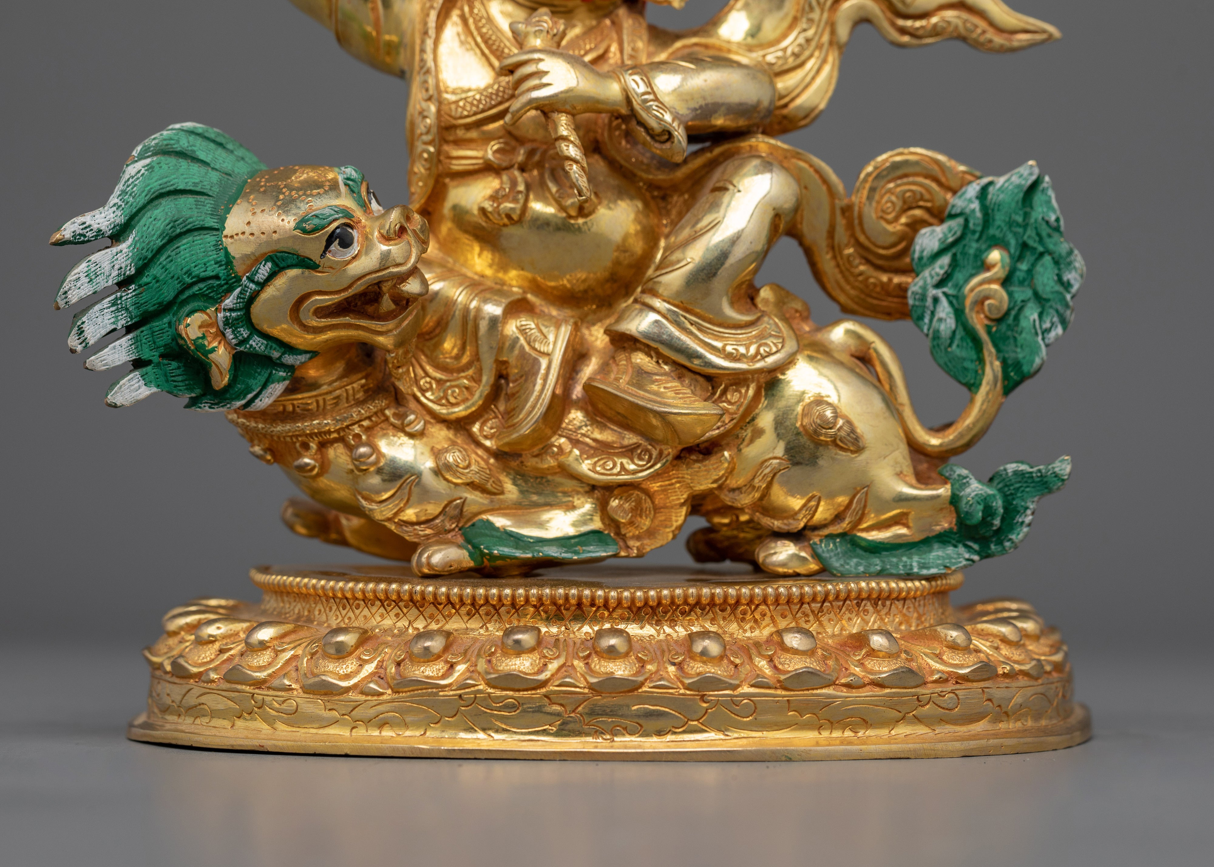 Himalayan Artwork Dorje Legpa Figurine | Handcrafted Buddhist Protector Deity