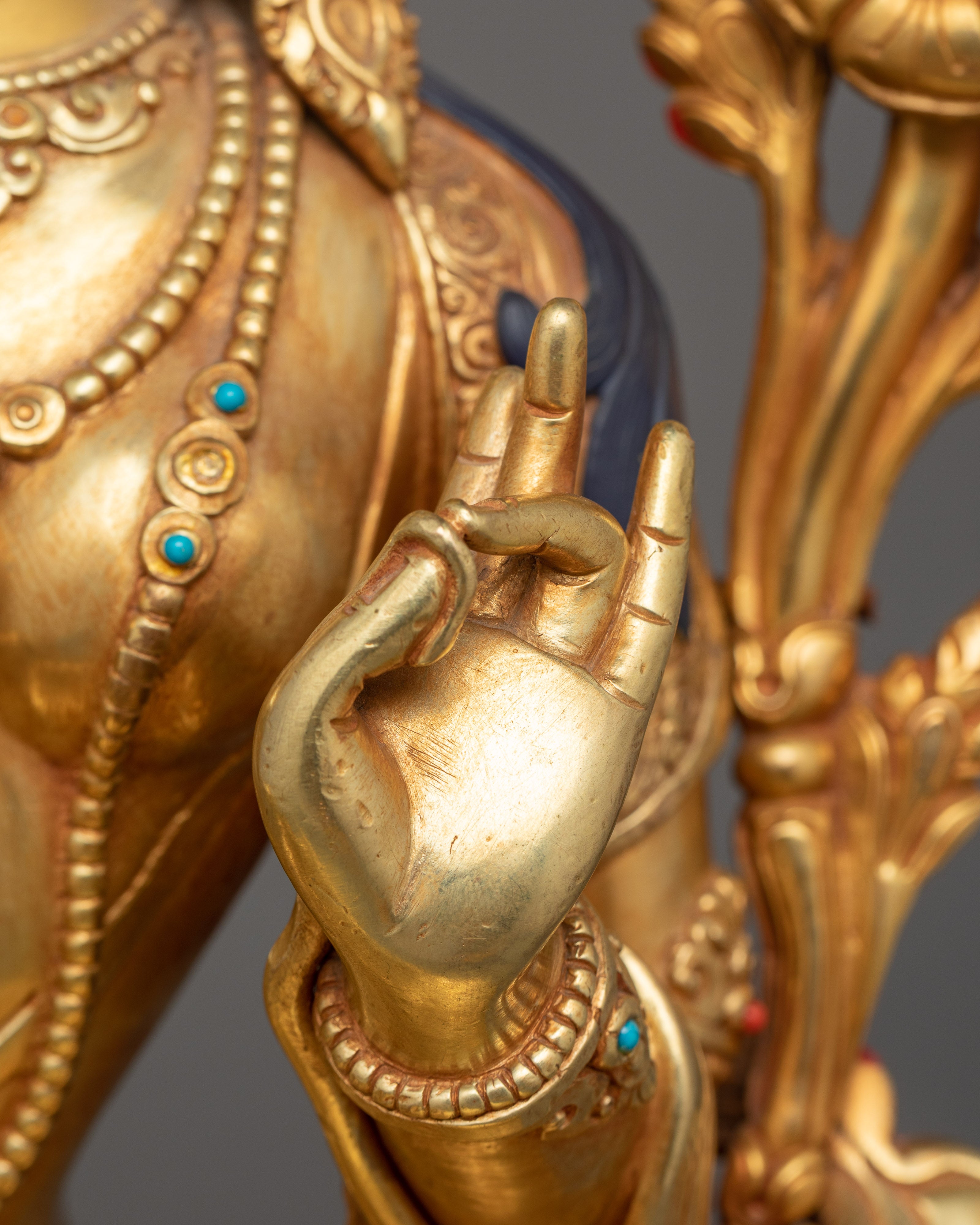 Green Tara Bodhisattva Goddess Statue | Compassionate Dharma Protector