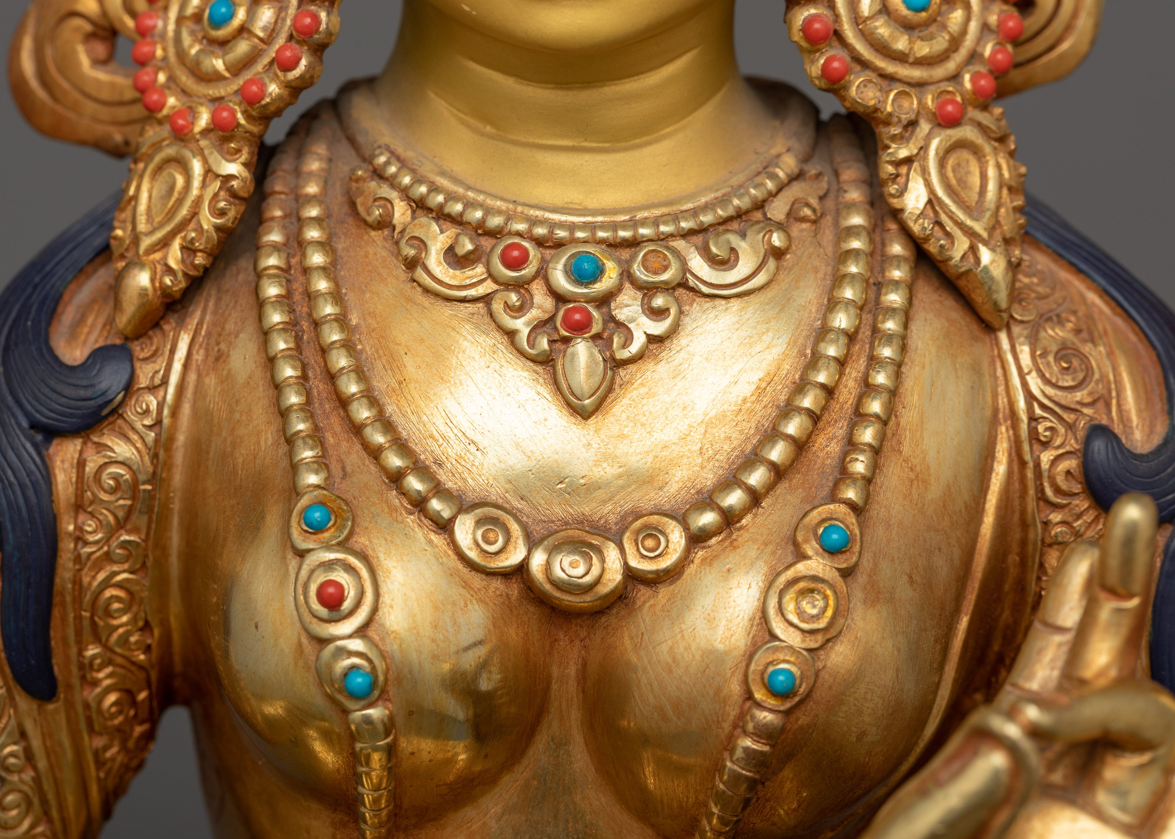 Green Tara Bodhisattva Goddess Statue | Compassionate Dharma Protector
