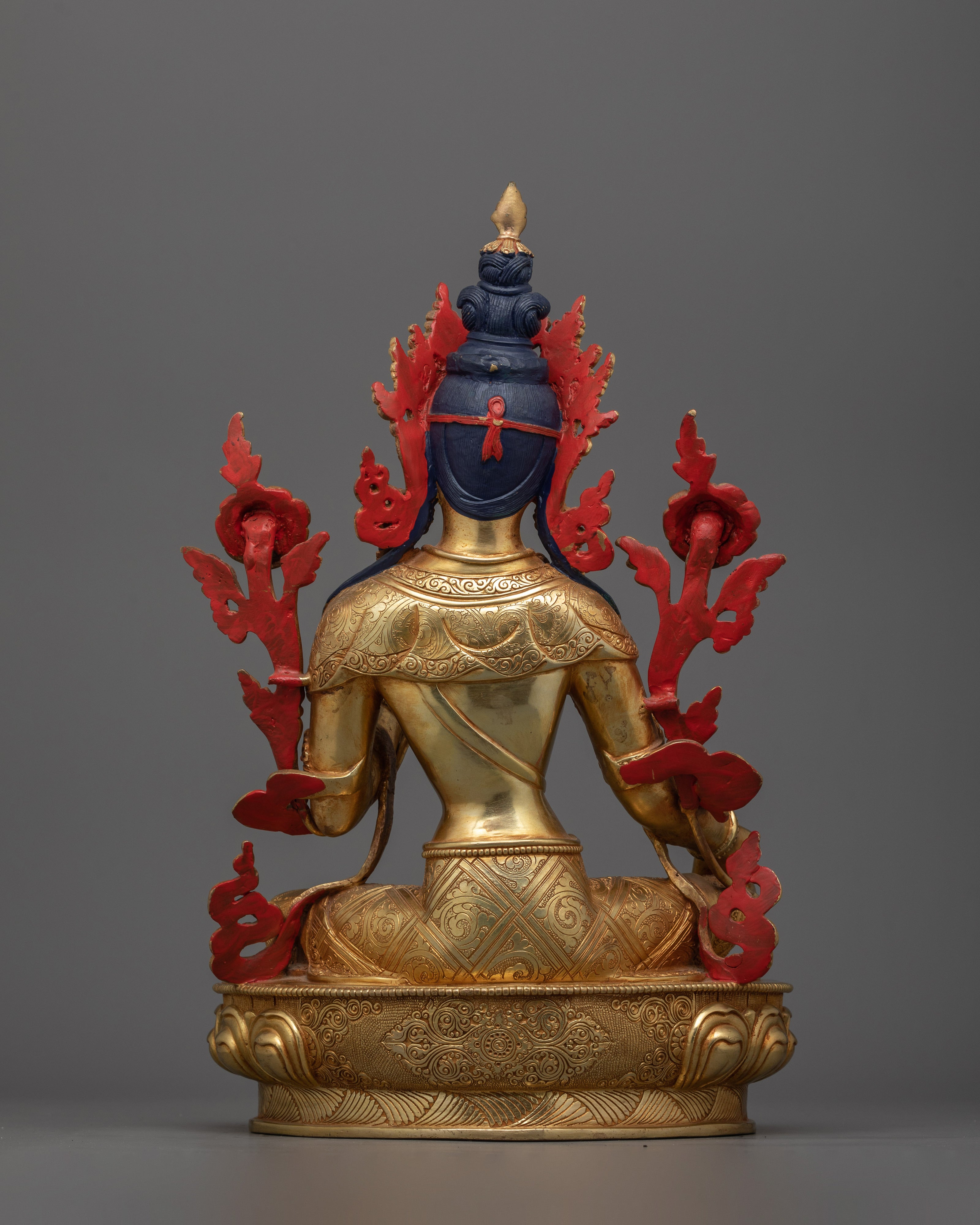 Green Tara Bodhisattva Goddess Statue | Compassionate Dharma Protector