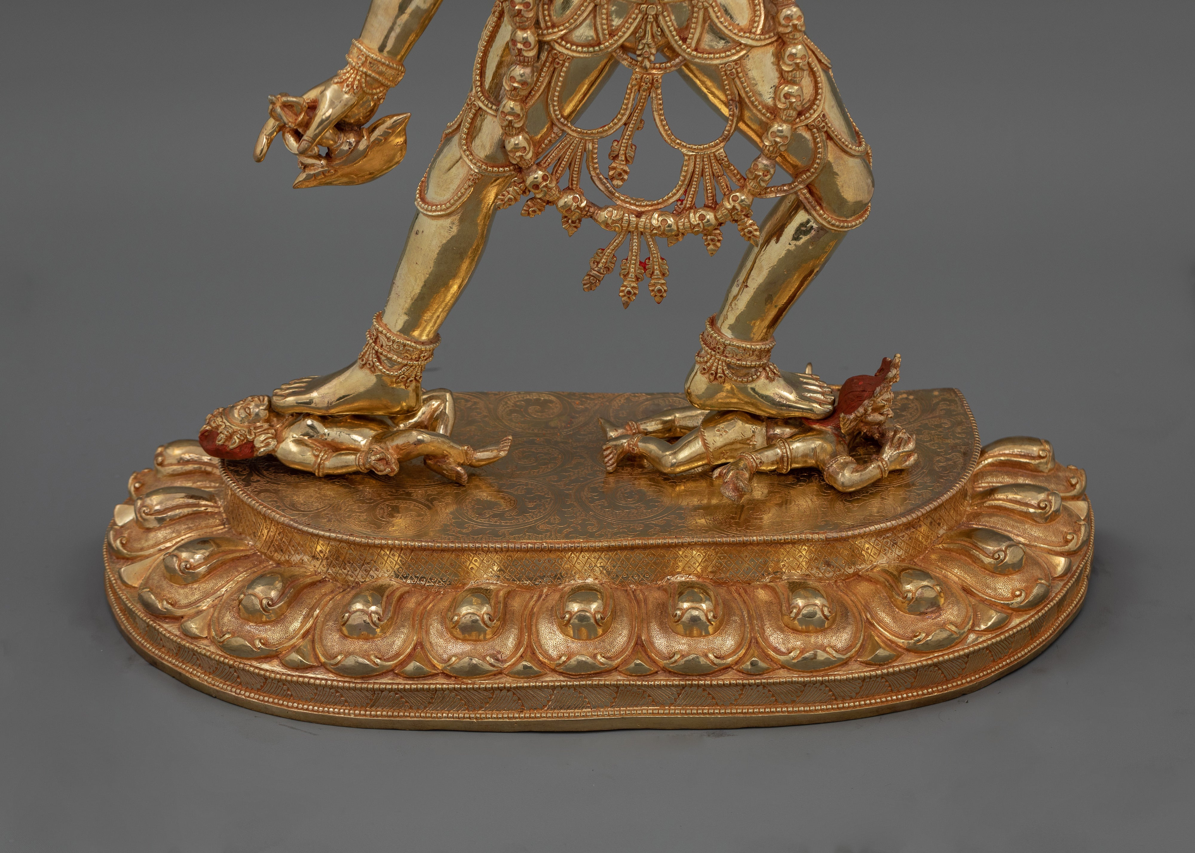 Handcarved Tibetan Buddhism Vajrayogini Statue | Goddess of Tantric Wisdom