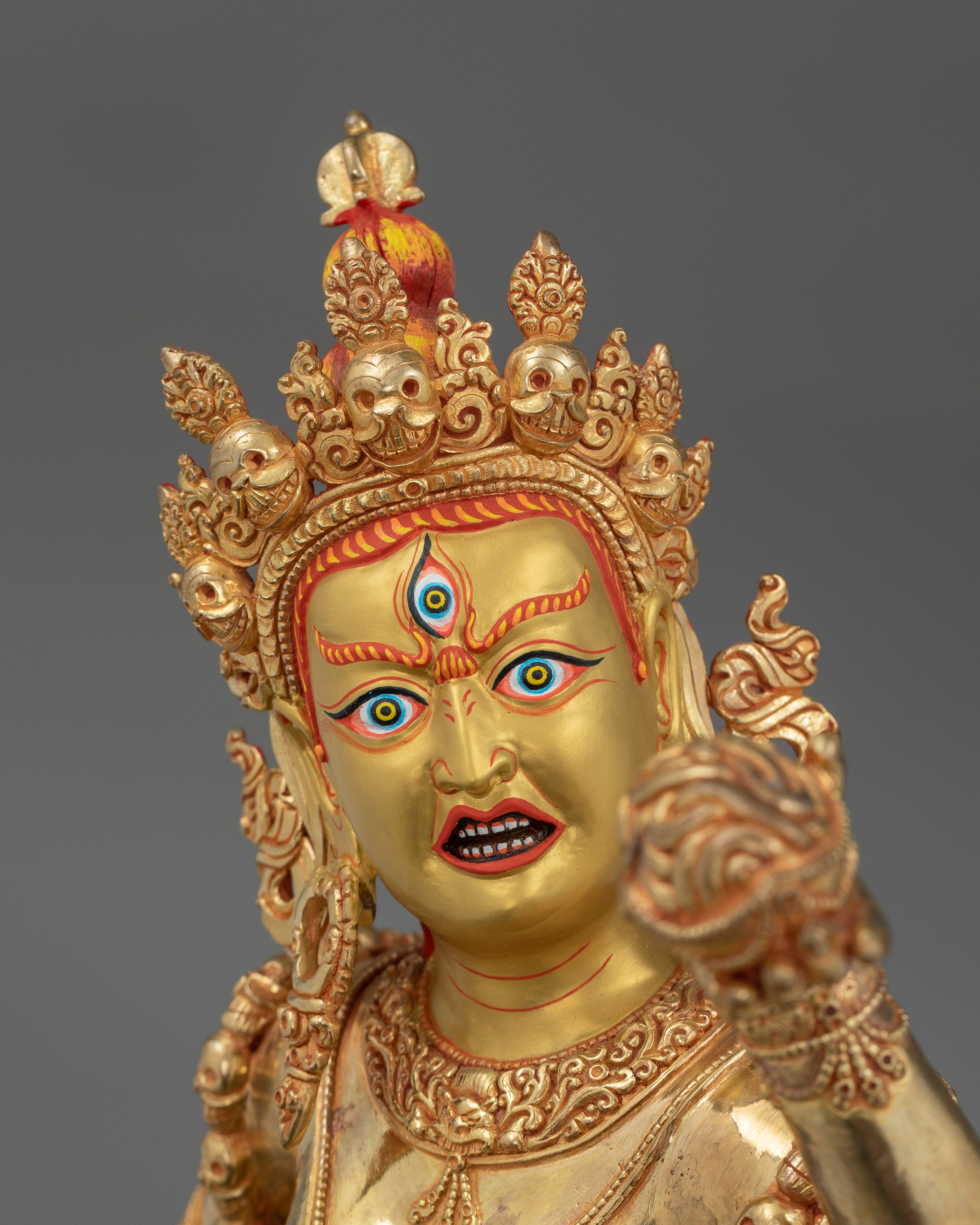 Handcarved Tibetan Buddhism Vajrayogini Statue | Goddess of Tantric Wisdom