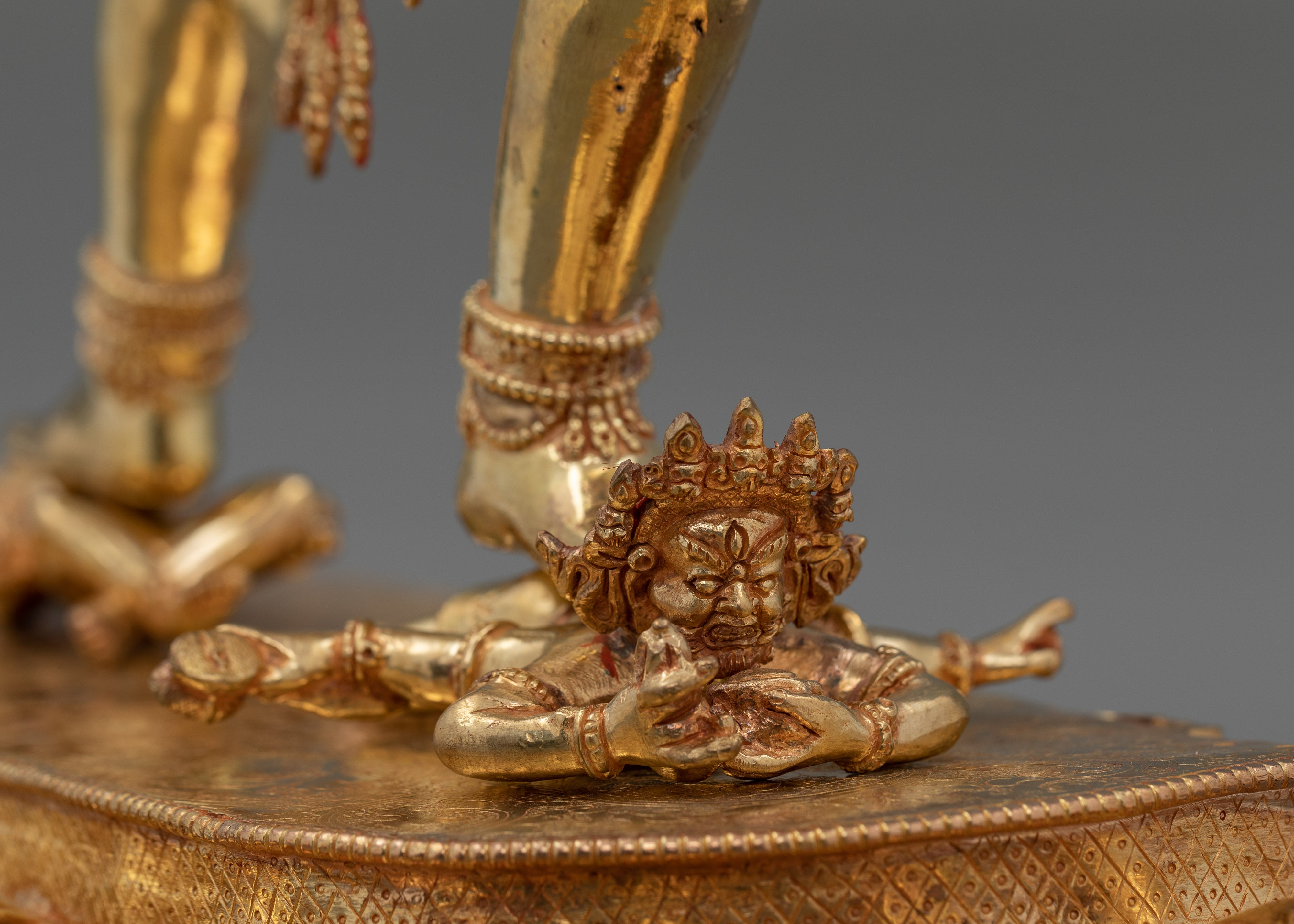 Handcarved Tibetan Buddhism Vajrayogini Statue | Goddess of Tantric Wisdom