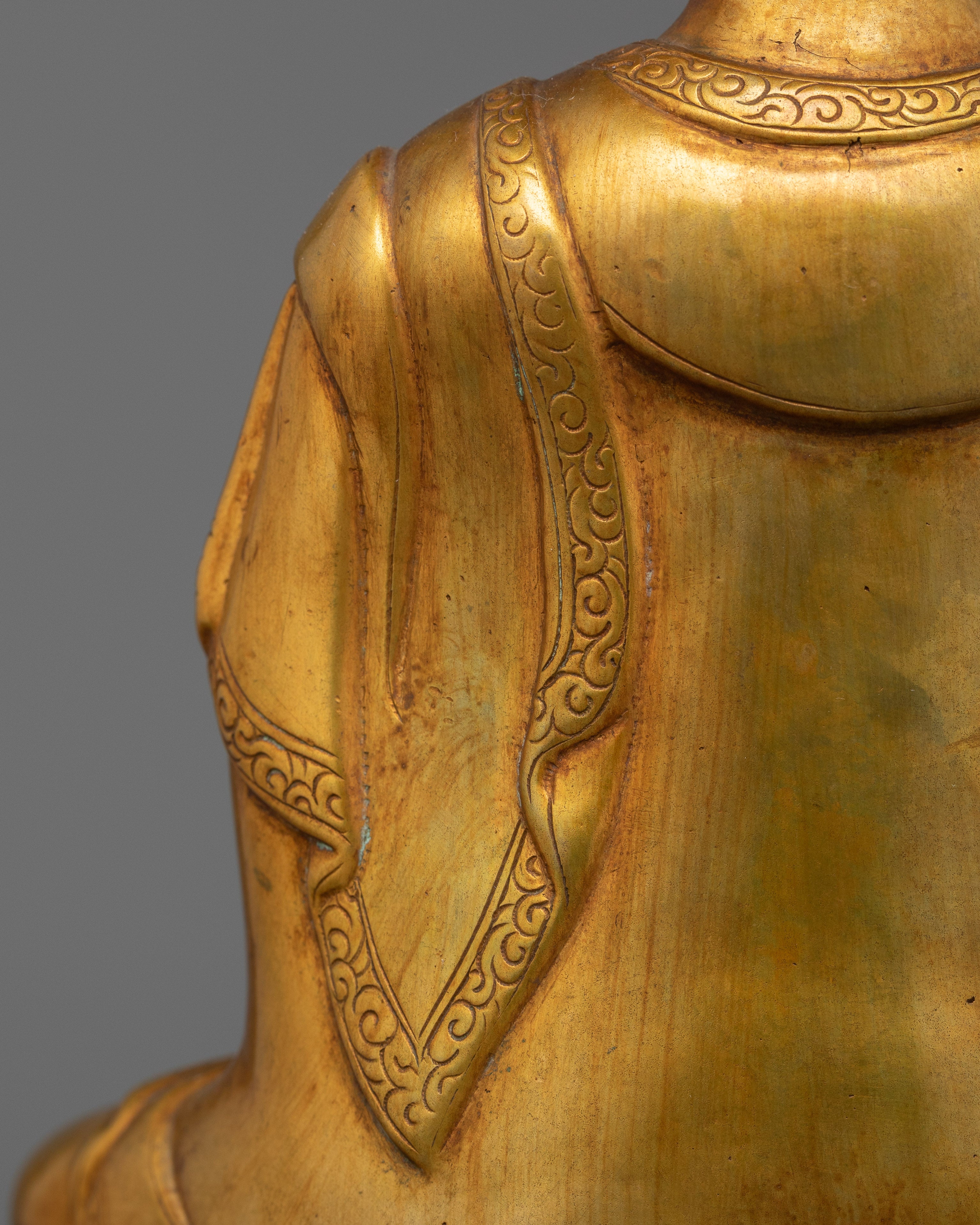 Enlightened Five Dhyani Buddha Set Statue | 24K Gold Gilded Tibetan Copper Statues