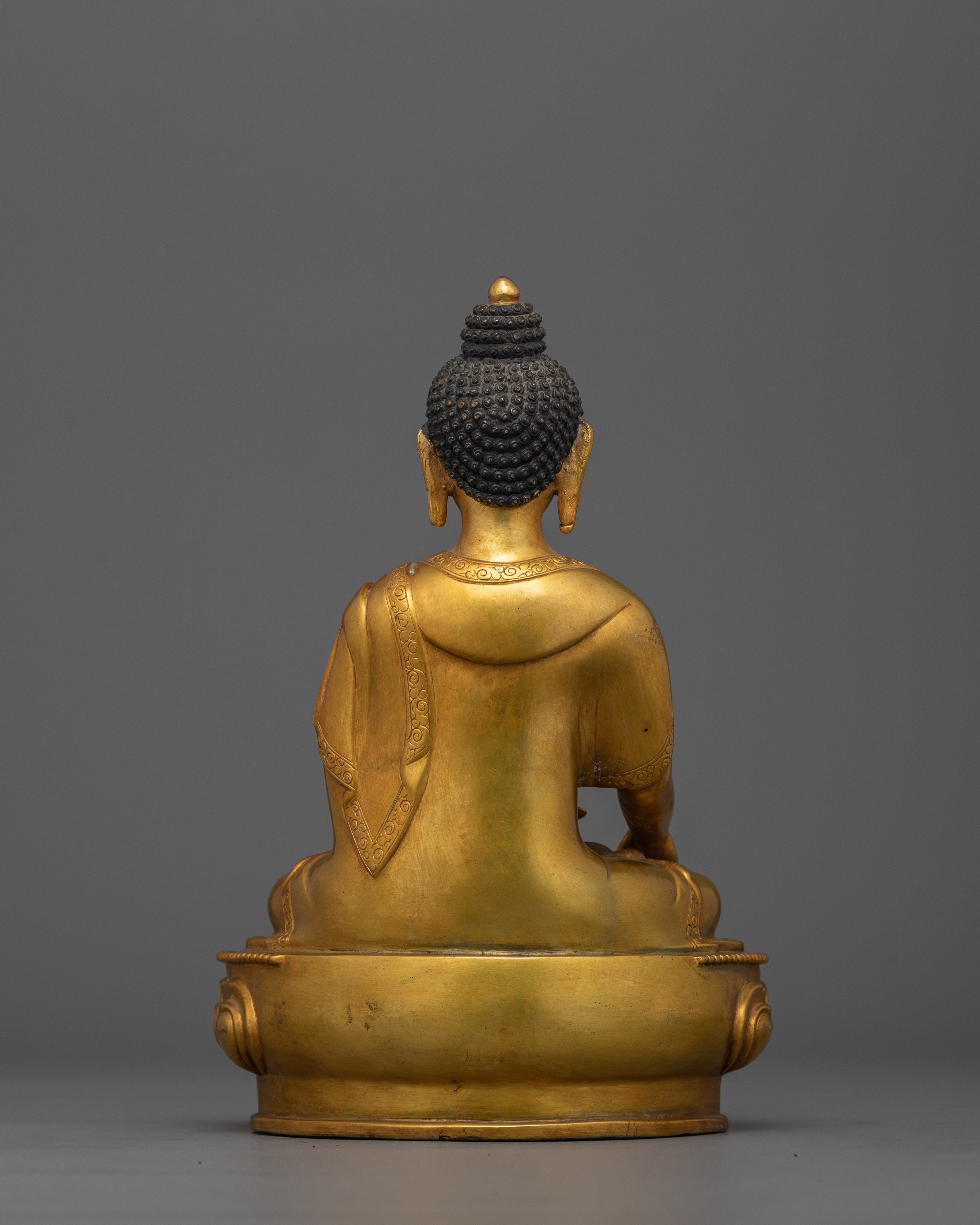 Enlightened Five Dhyani Buddha Set Statue | 24K Gold Gilded Tibetan Copper Statues