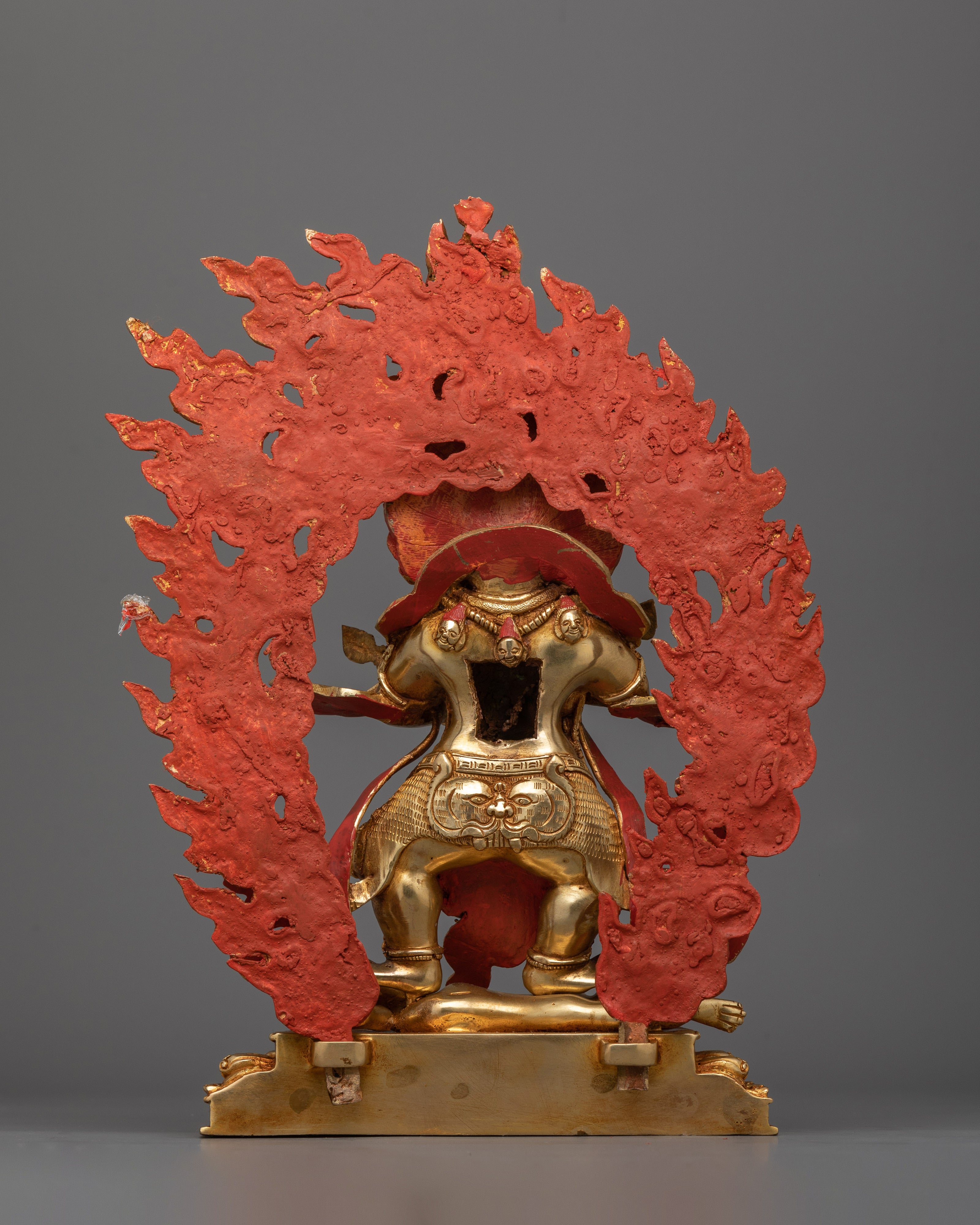 Wrathful Sakya Mahakala Figure | Protector of Wisdom and Compassion
