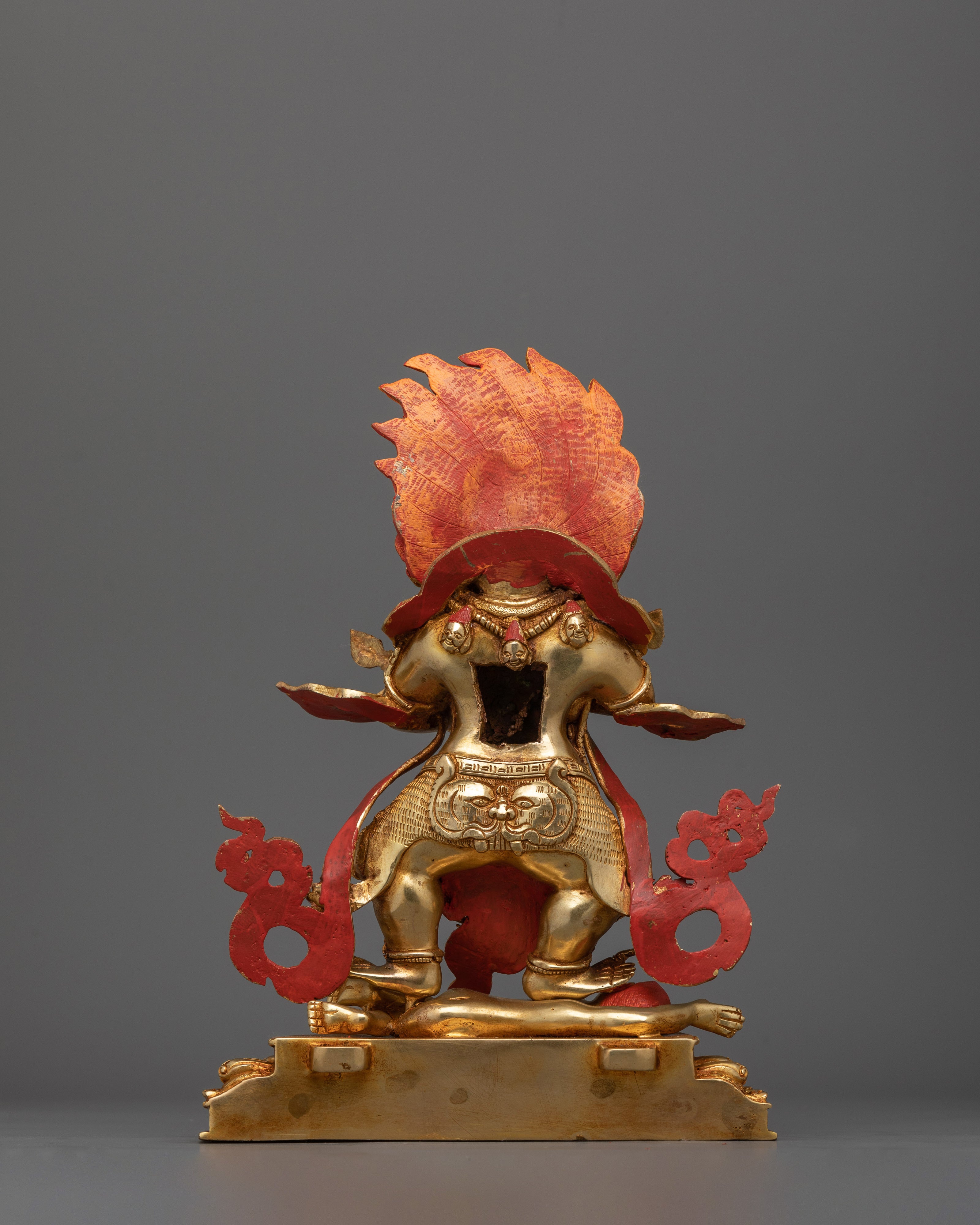 Wrathful Sakya Mahakala Figure | Protector of Wisdom and Compassion