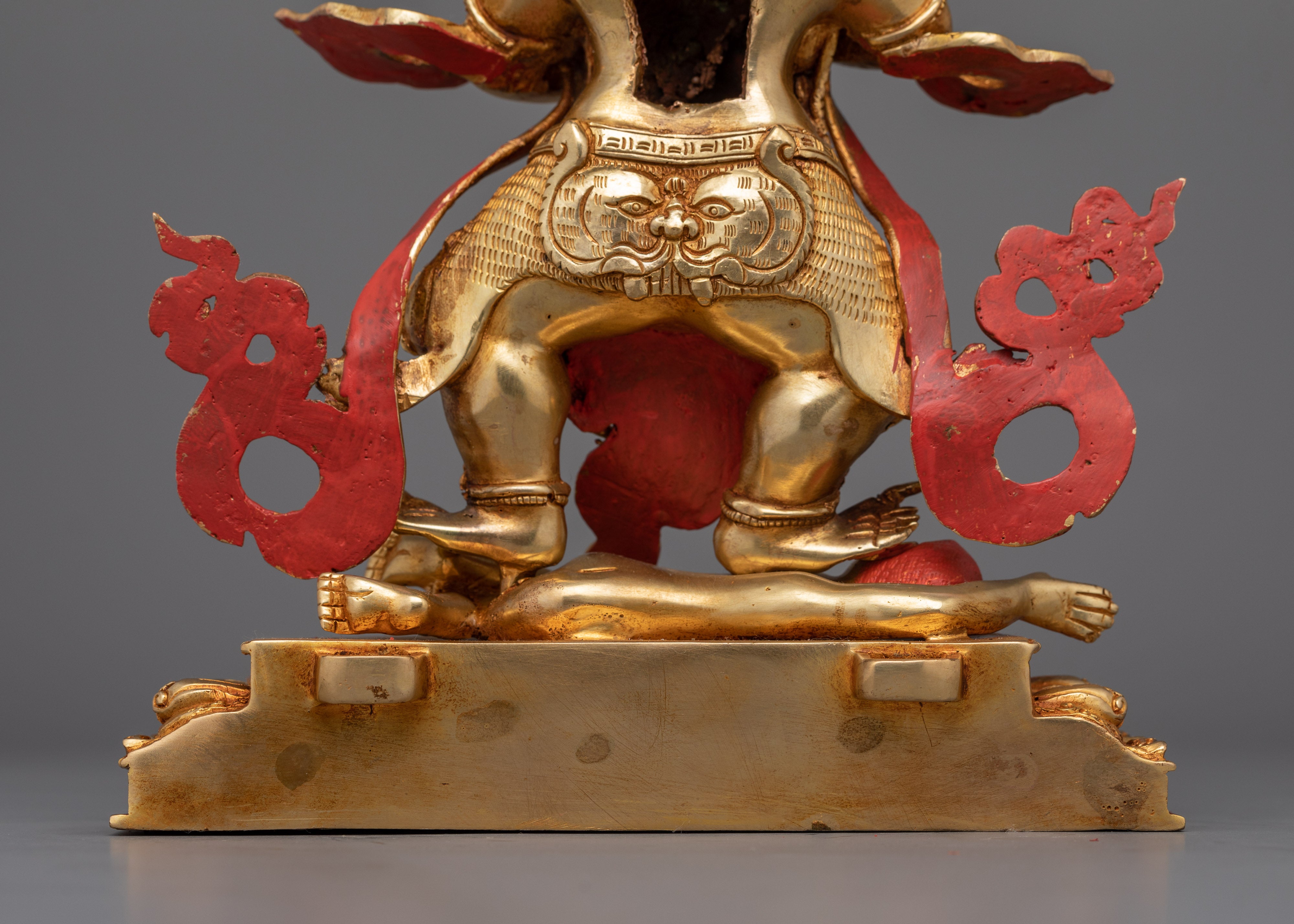 Wrathful Sakya Mahakala Figure | Protector of Wisdom and Compassion