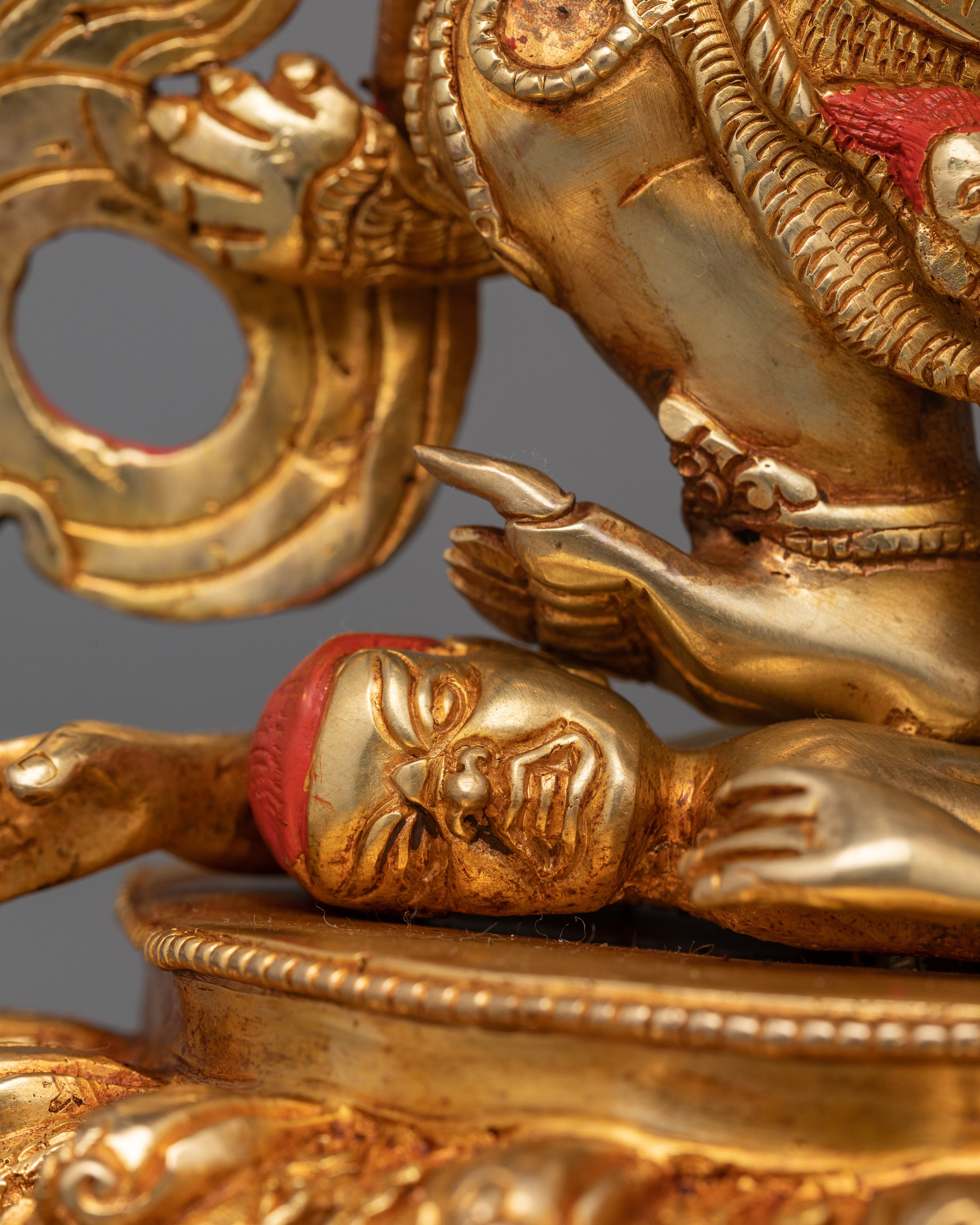 Wrathful Sakya Mahakala Figure | Protector of Wisdom and Compassion