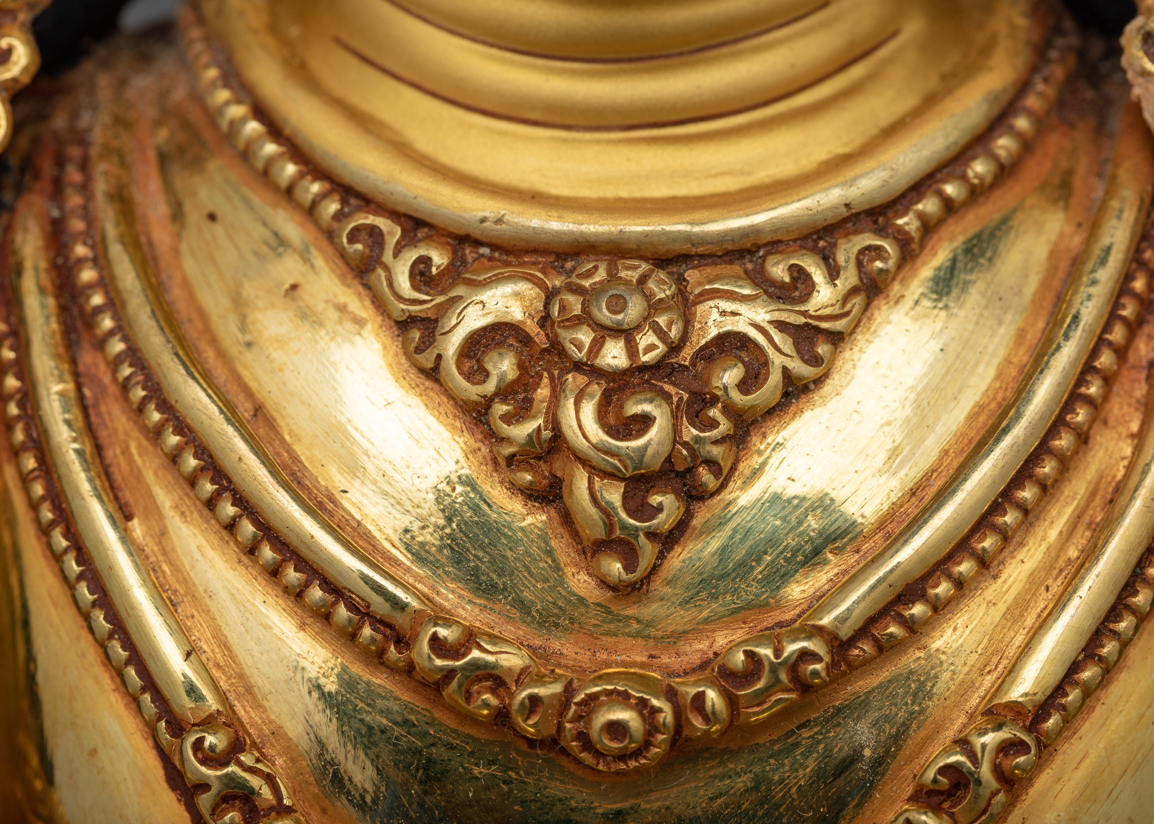 Serene Amitayus Tibetan Buddha Statue | The Infinite Life Deity