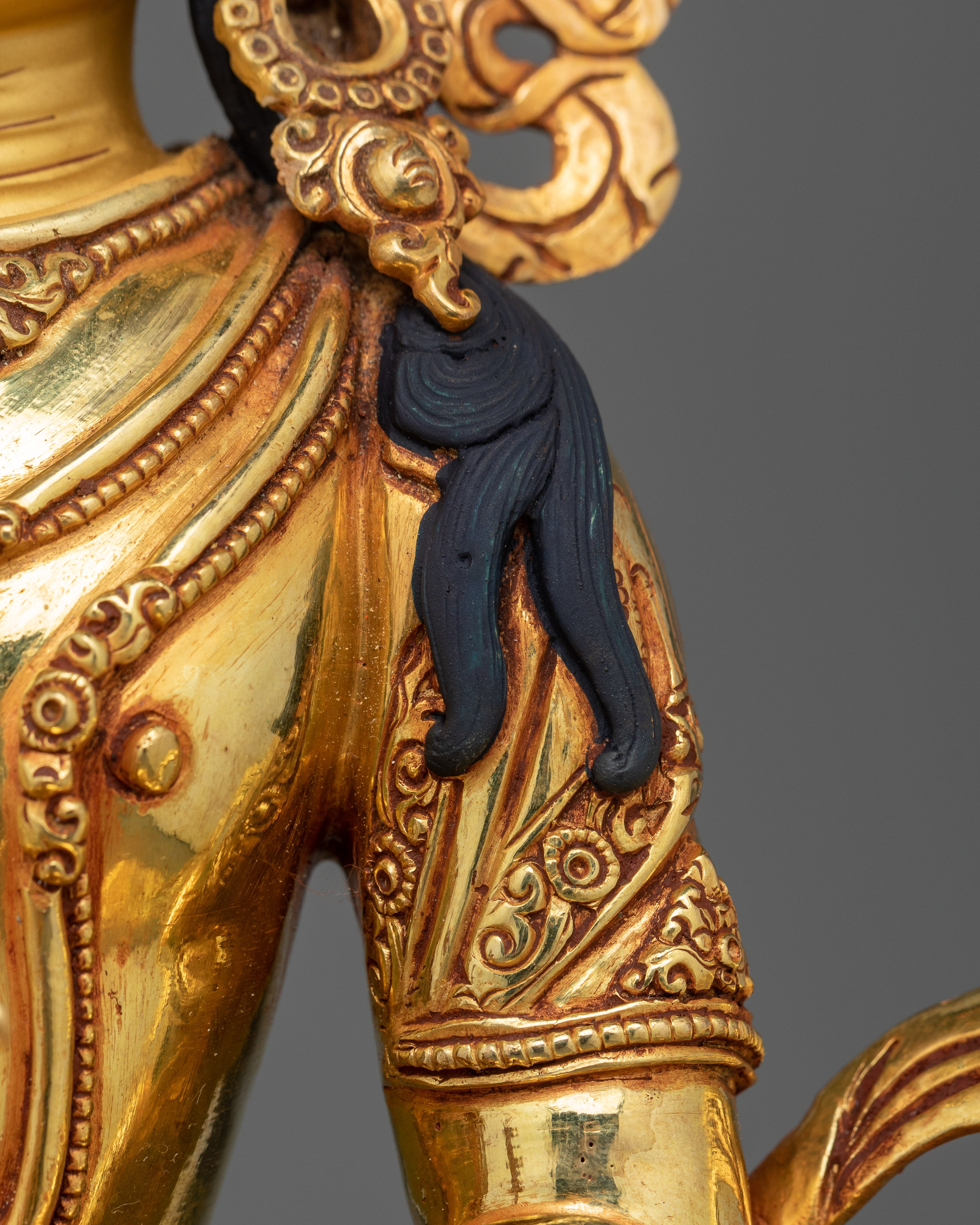 Serene Amitayus Tibetan Buddha Statue | The Infinite Life Deity