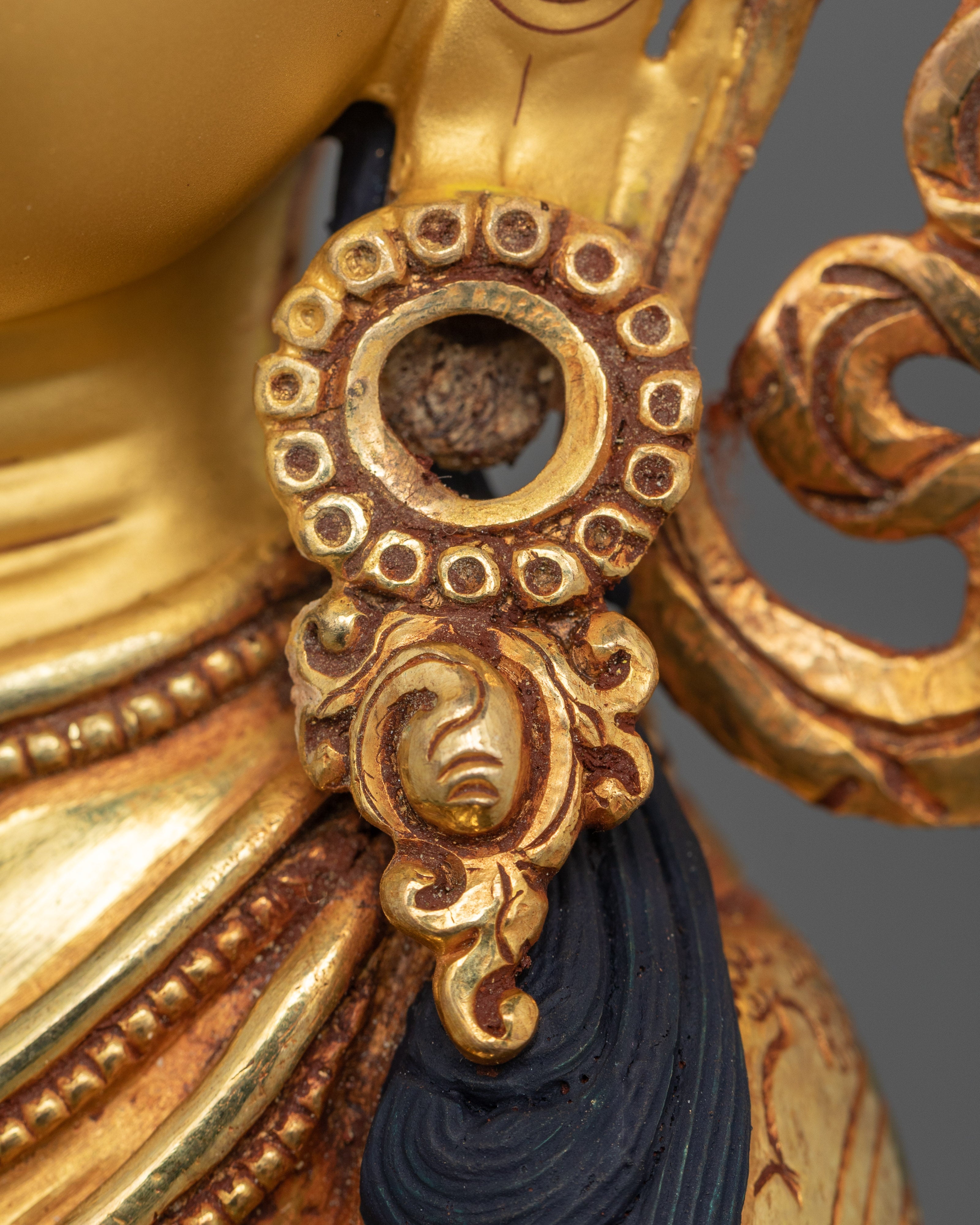 Serene Amitayus Tibetan Buddha Statue | The Infinite Life Deity
