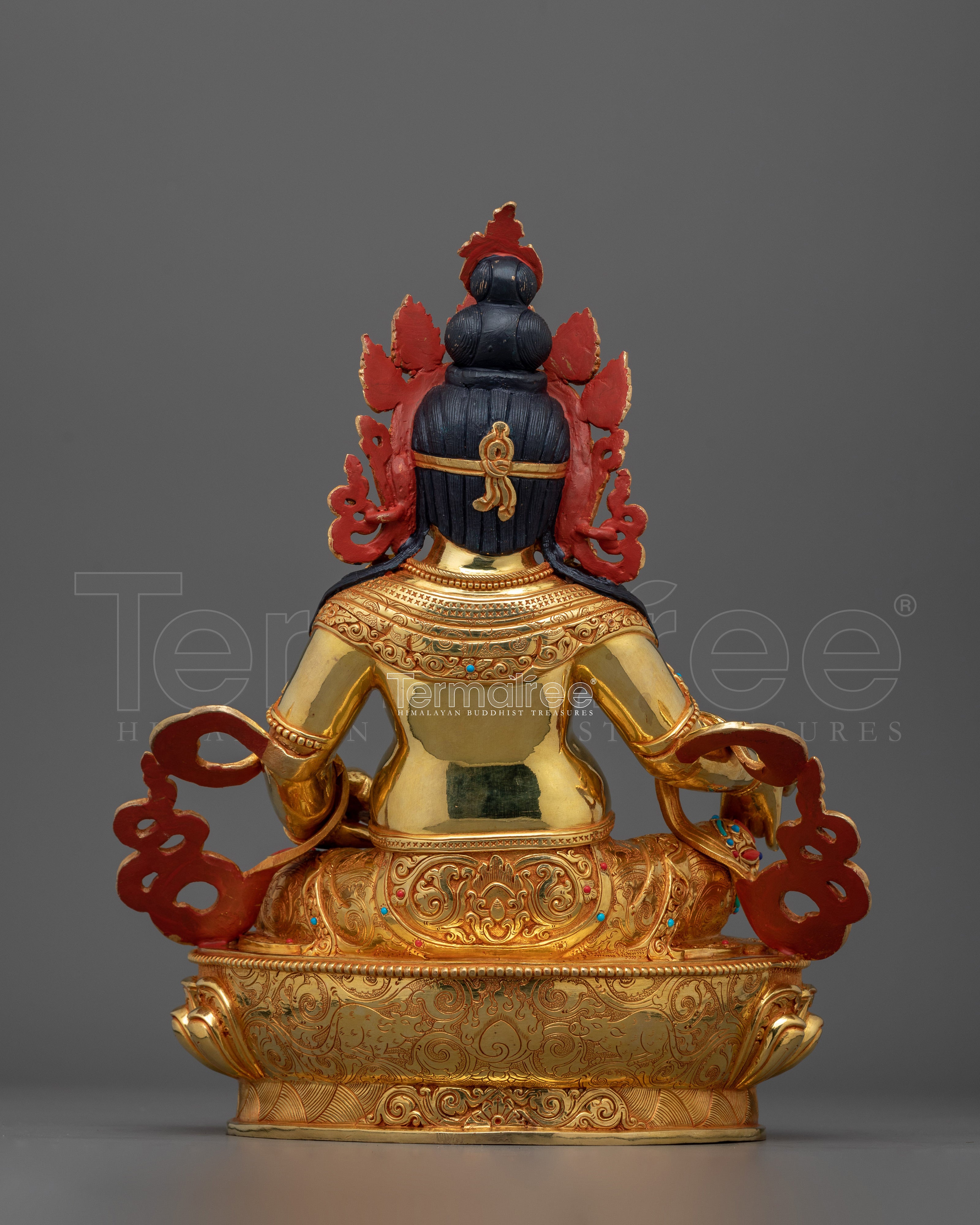 Semi-Wrathful Dzambhala Deity of Fortune and Prosperity | Provider of Wealth