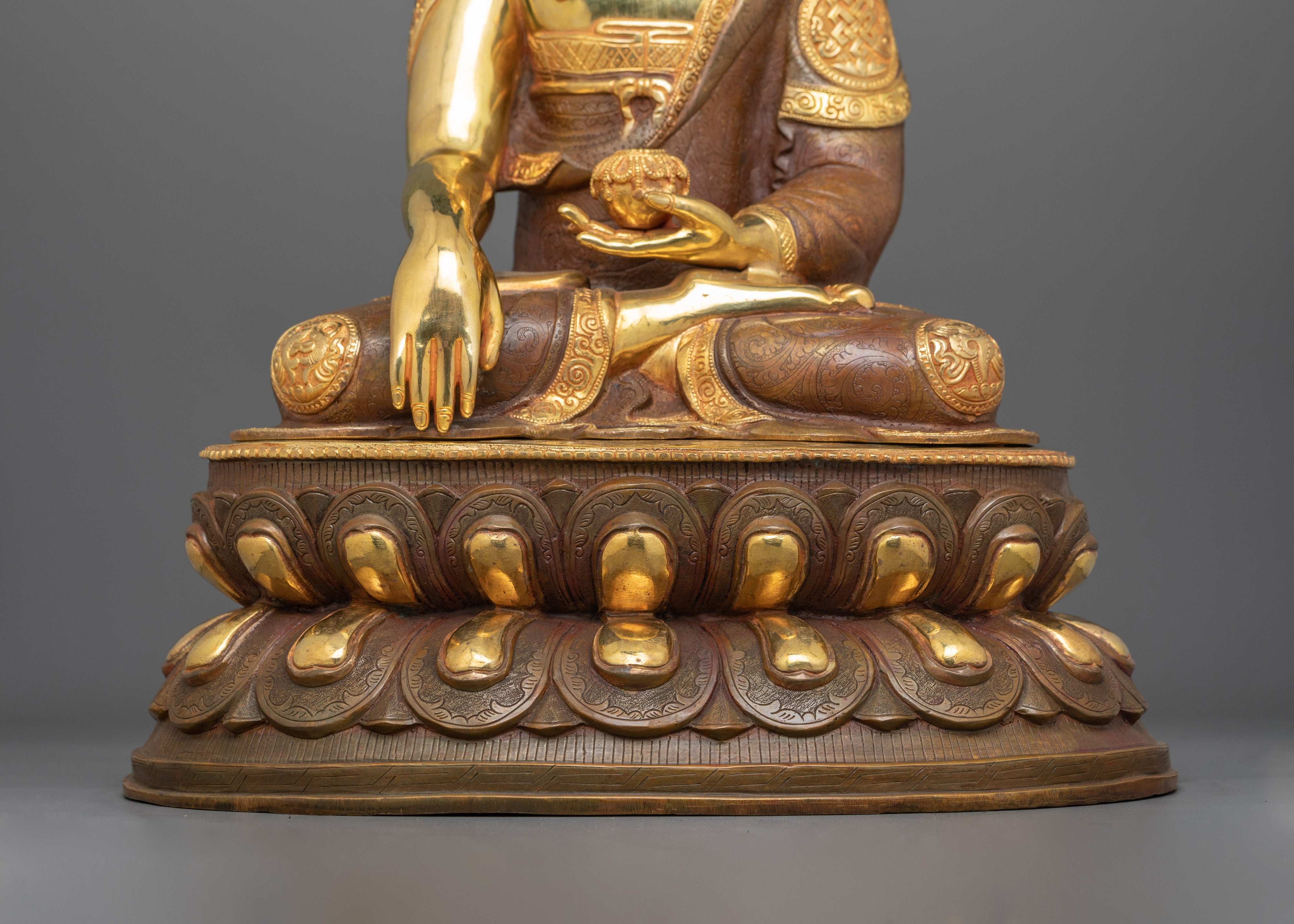 Buddhist Tradition Shakyamuni Buddha Scupture | Tibetan Buddhism Art