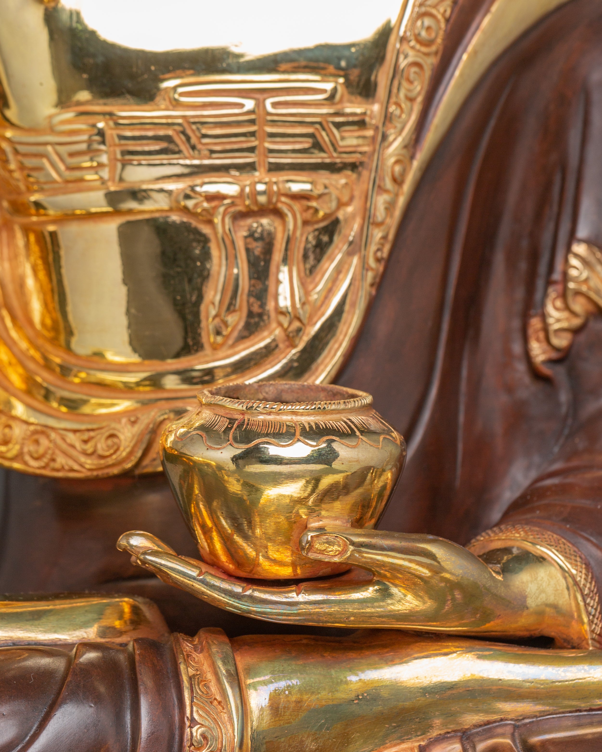 Handcrafted Sculpture of Buddha Shakyamuni | Historical Buddha