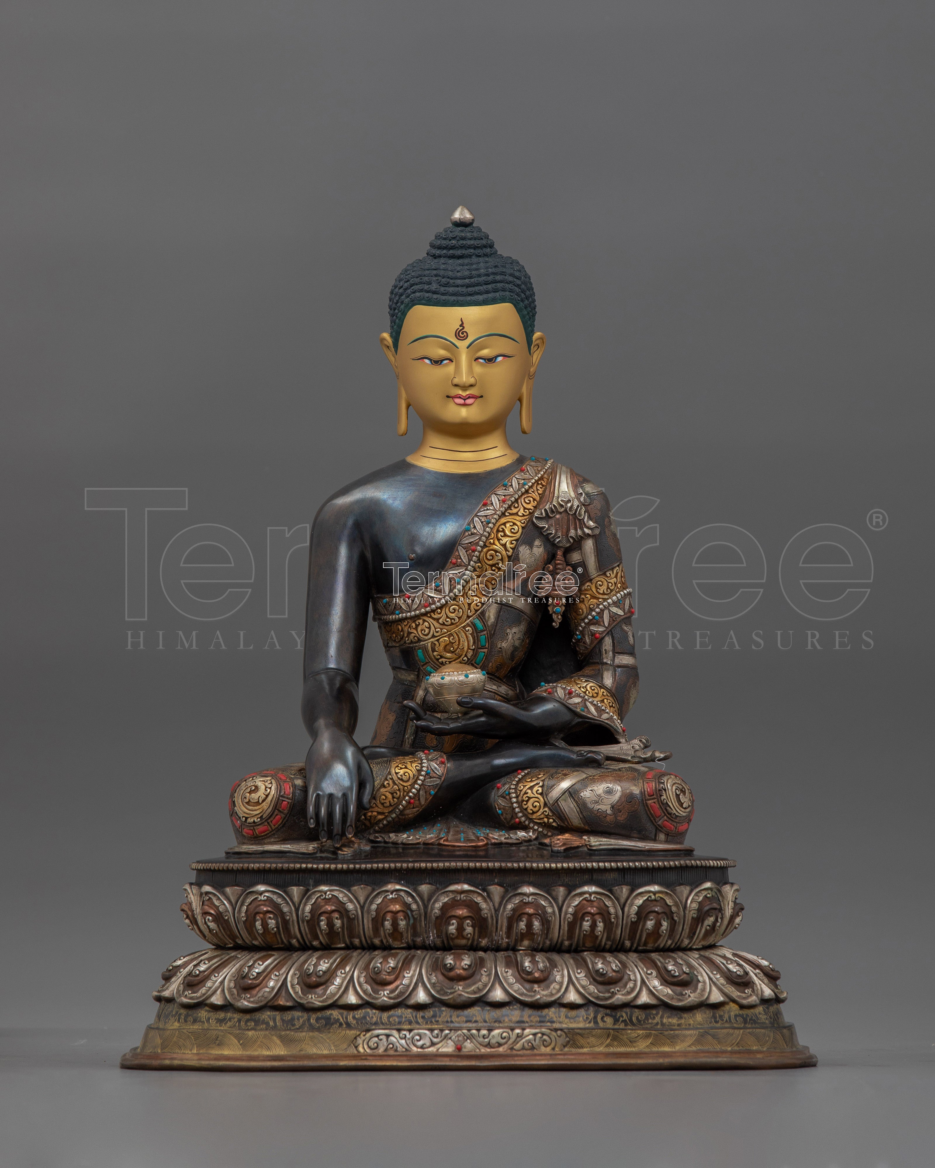 Meditative Shakyamuni Buddha Statue | Symbol of Peace, Enlightenment, and Compassion