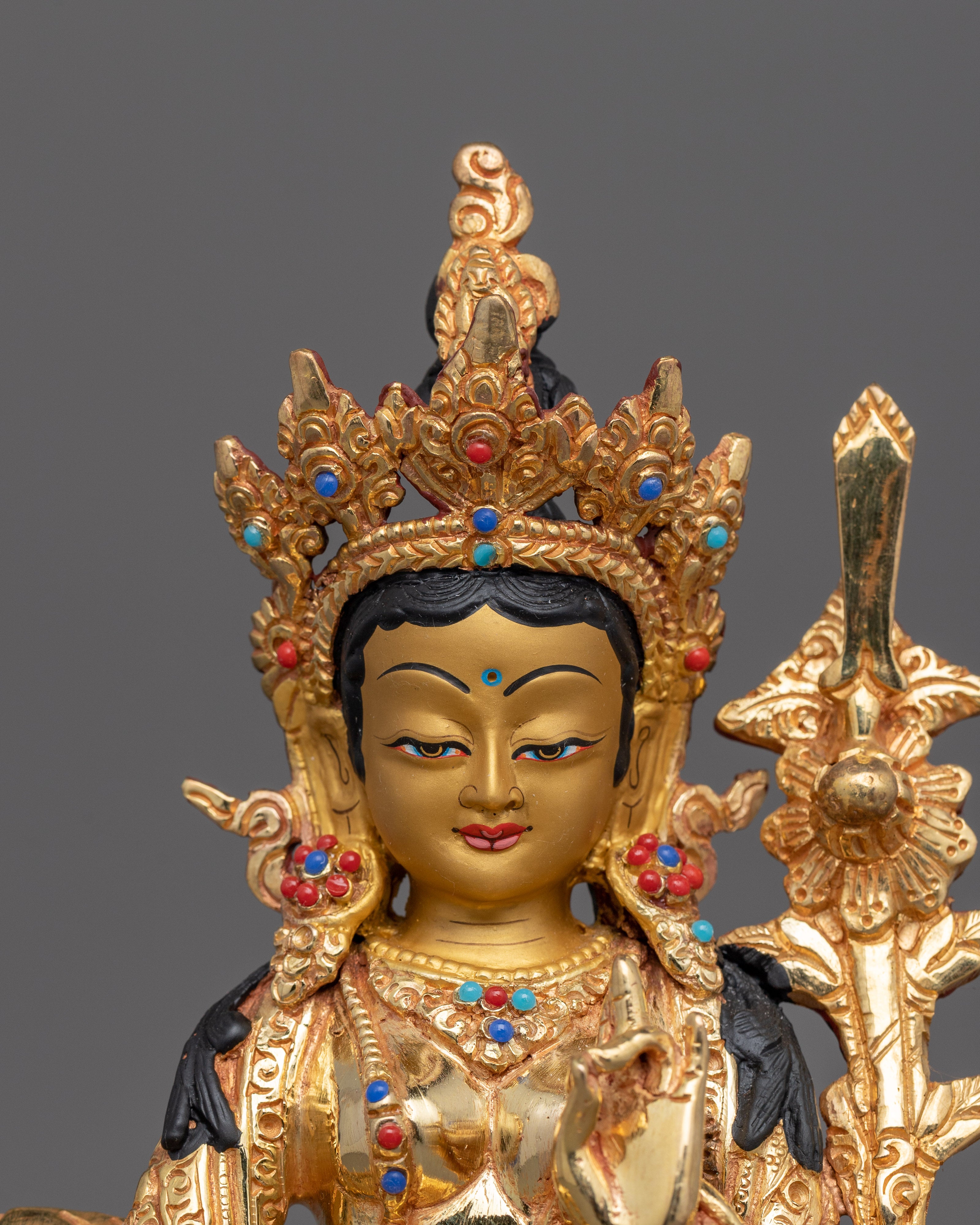 Tibetan Buddhism Sacred 21 Tara Set | Divine Collection of Spiritual Protection Statues