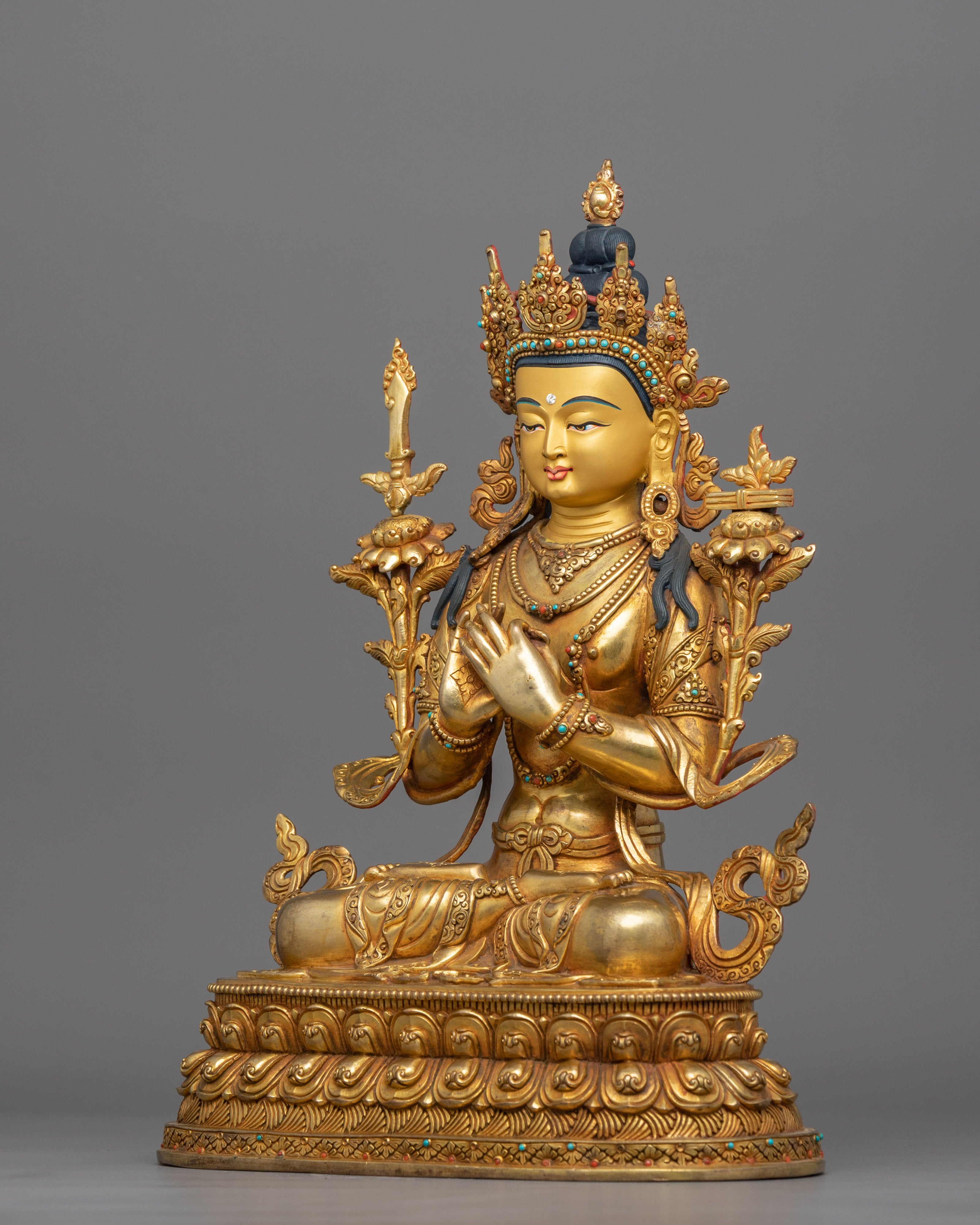 Spiritual Wisdom Figure Manjushri | Leading Practitioners Towards Enlightenment