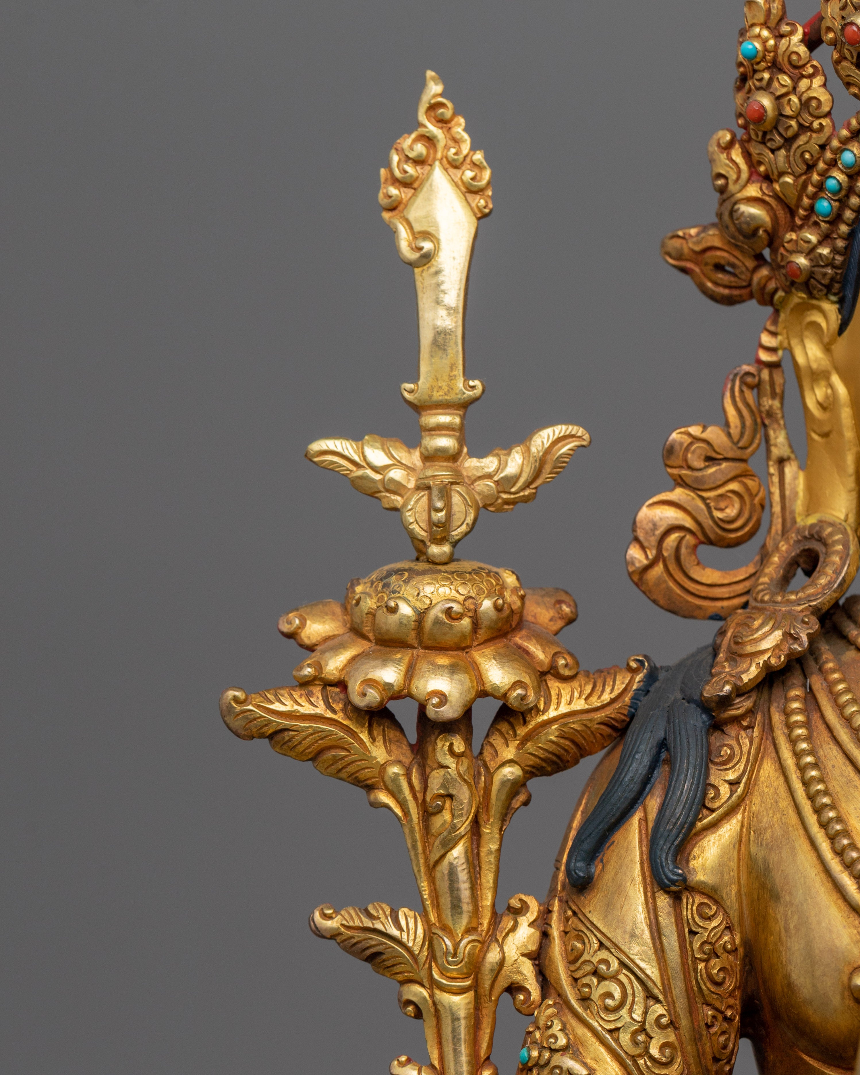 Spiritual Wisdom Figure Manjushri | Leading Practitioners Towards Enlightenment