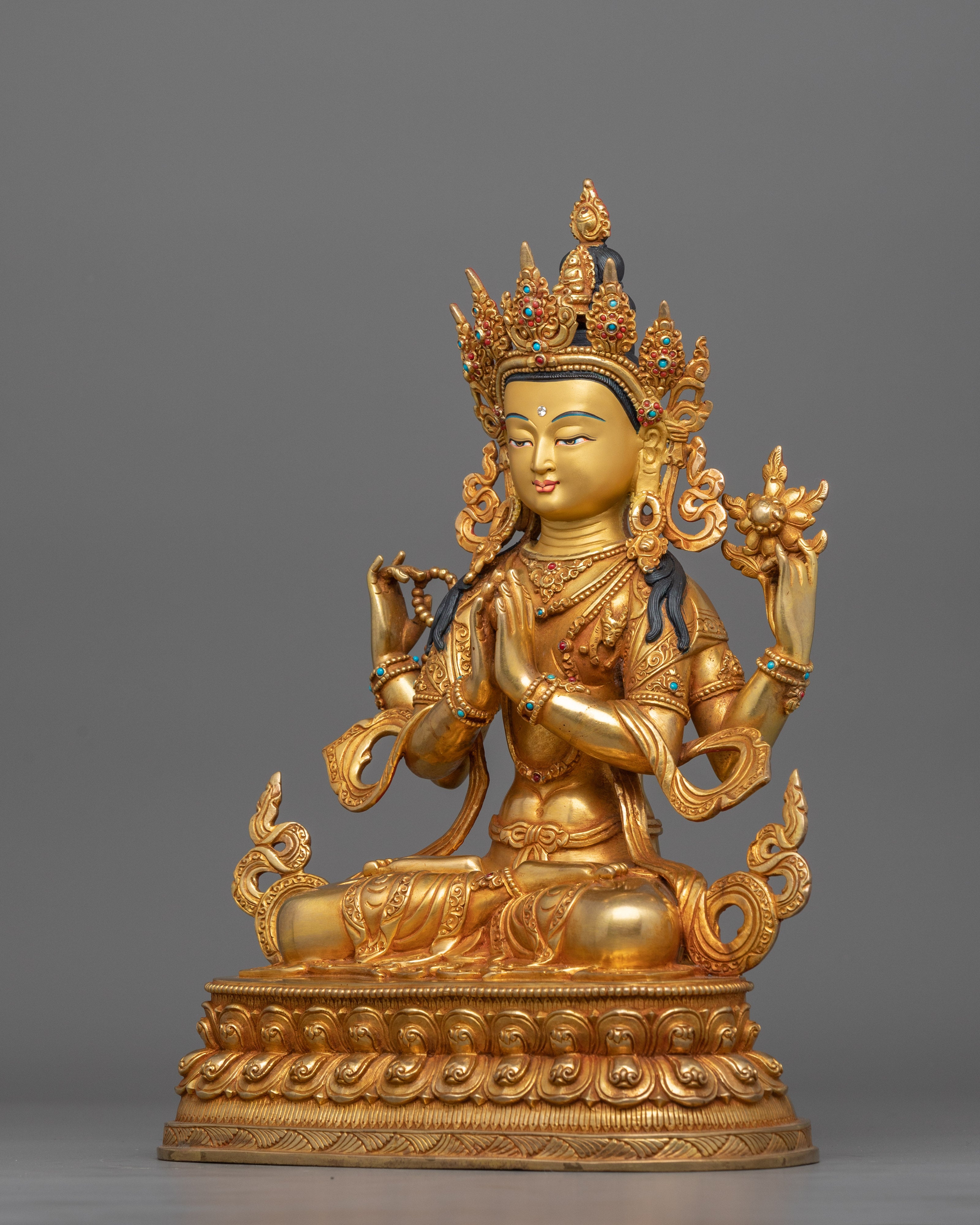 Spiritual Protector Chenresig | A Divine Symbol of Compassion