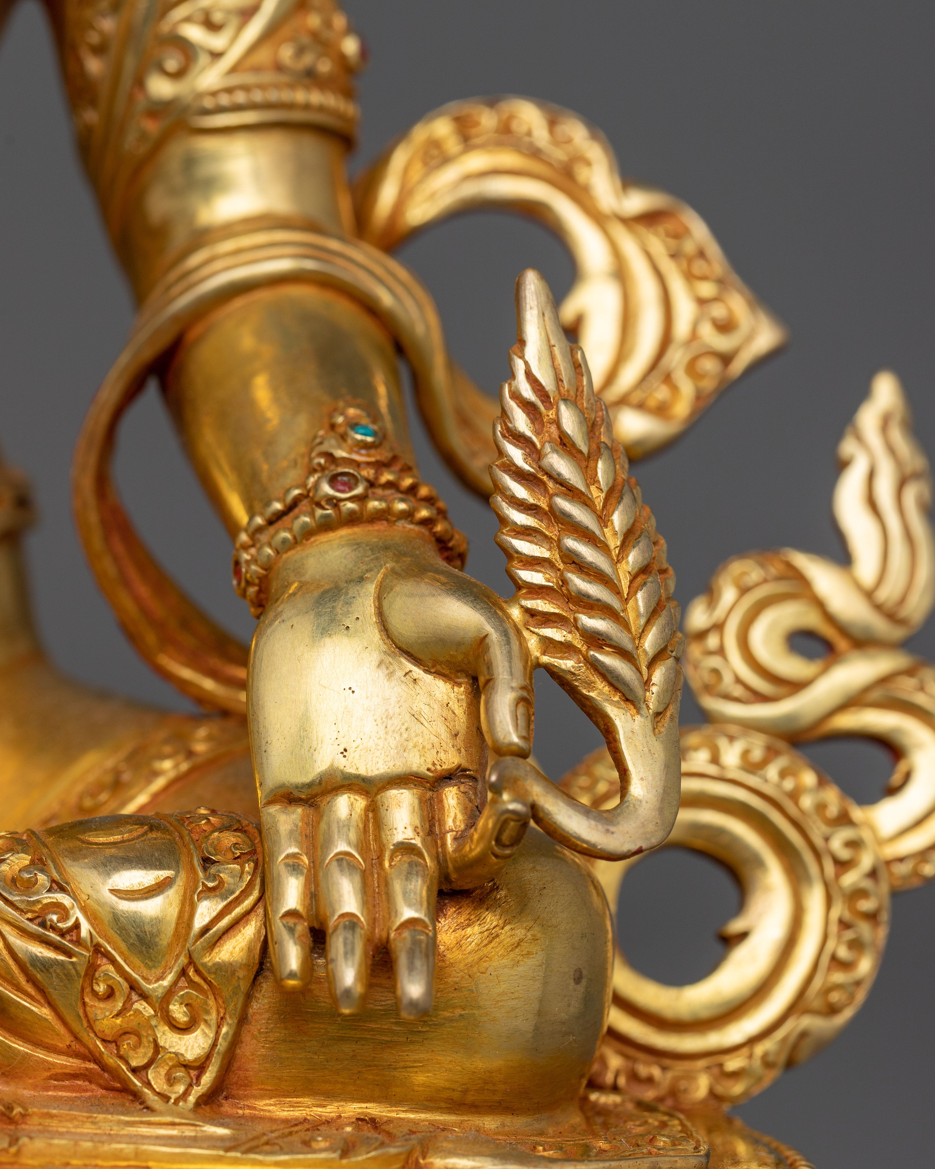 Afterlife Protector Kshitigarbha Statue | Tibetan Guardian of Souls