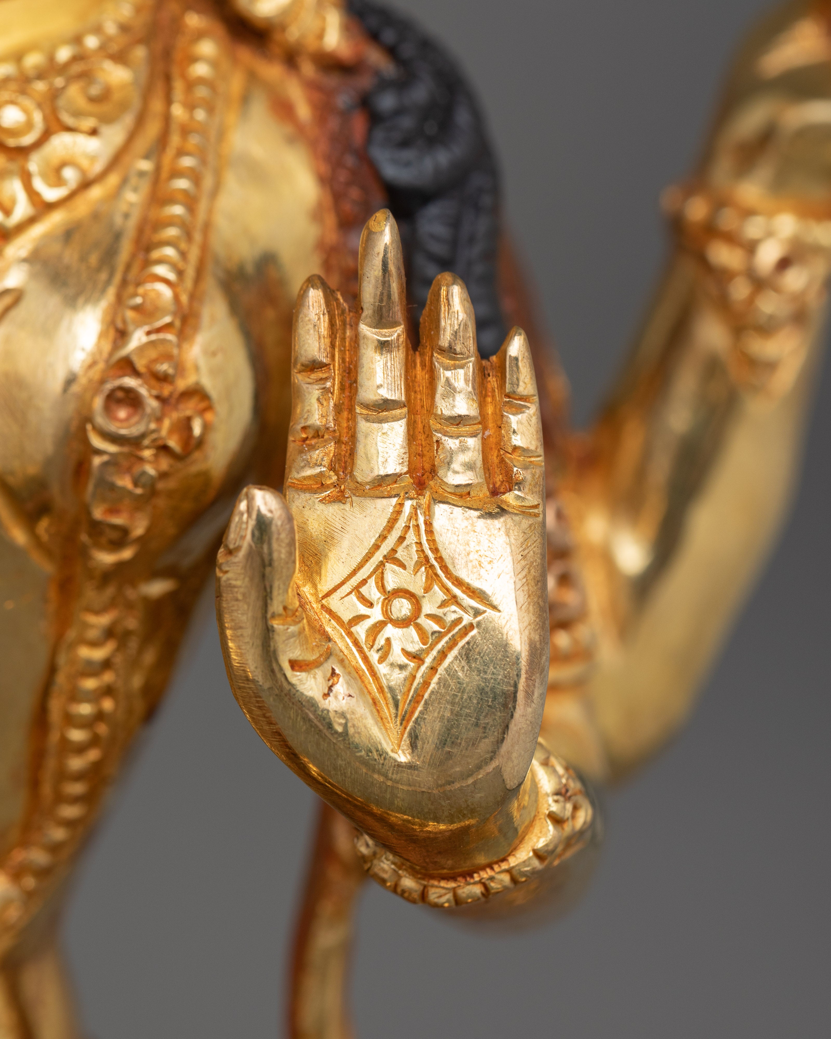 Hindu Wealth Deity Laxmi Figurine | Goddess of Prosperity, Abundance, and Blessings