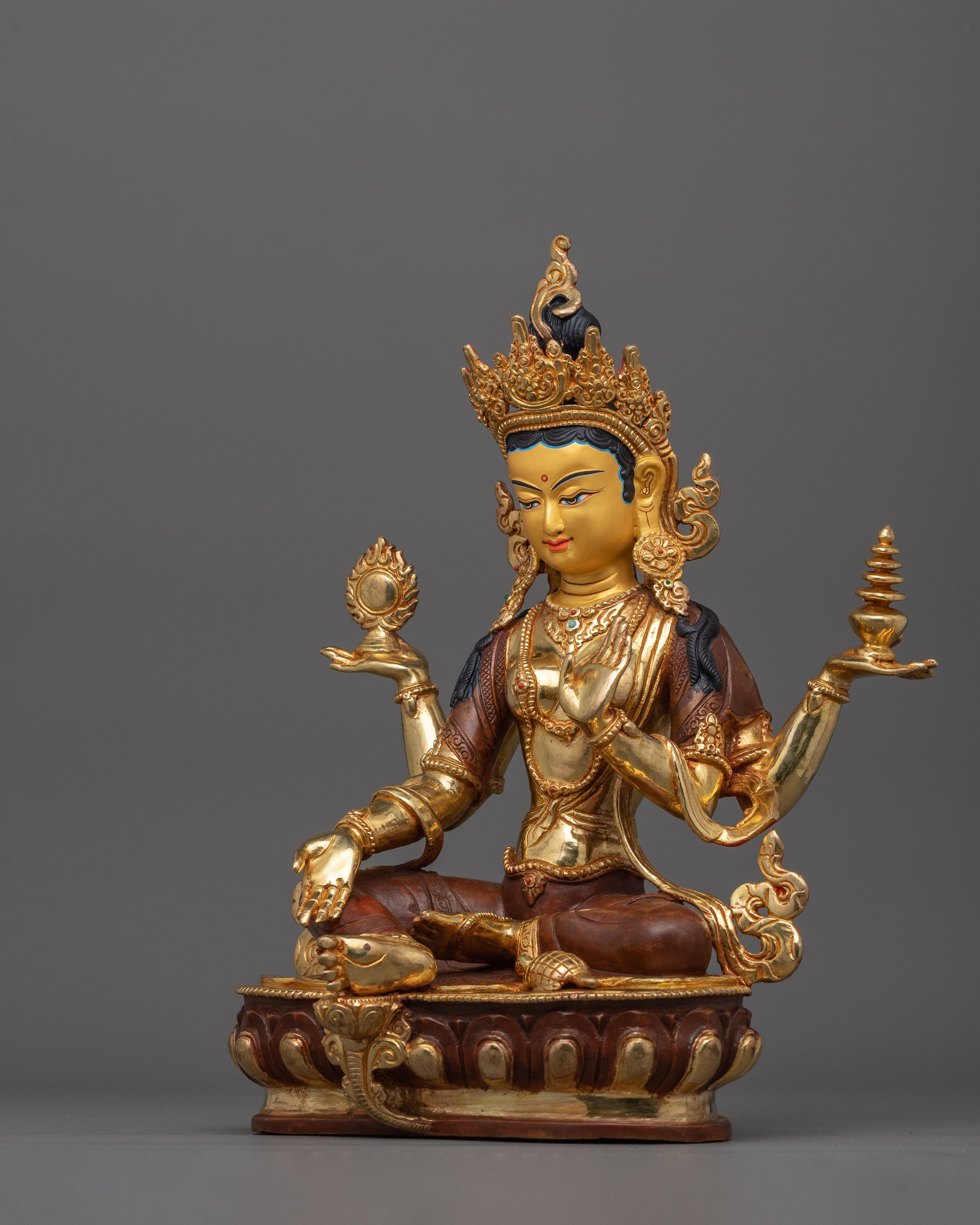 Laxmi Sculpture for Wealth, Abundance, and Prosperity Deity | Invite Good Fortune
