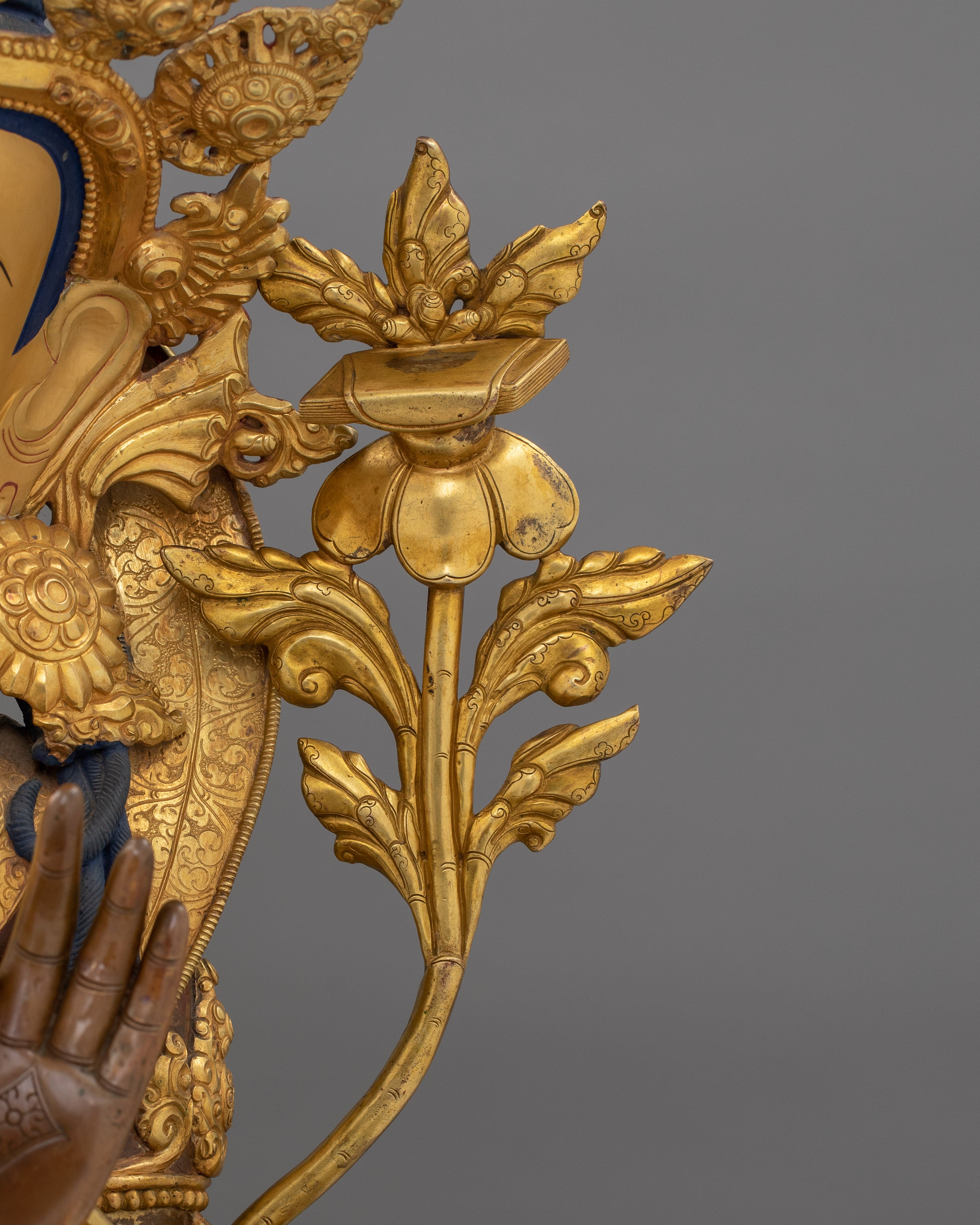 78cm Manjushri Spiritual Icon for Dharma | Guiding Practitioners Toward Enlightenment