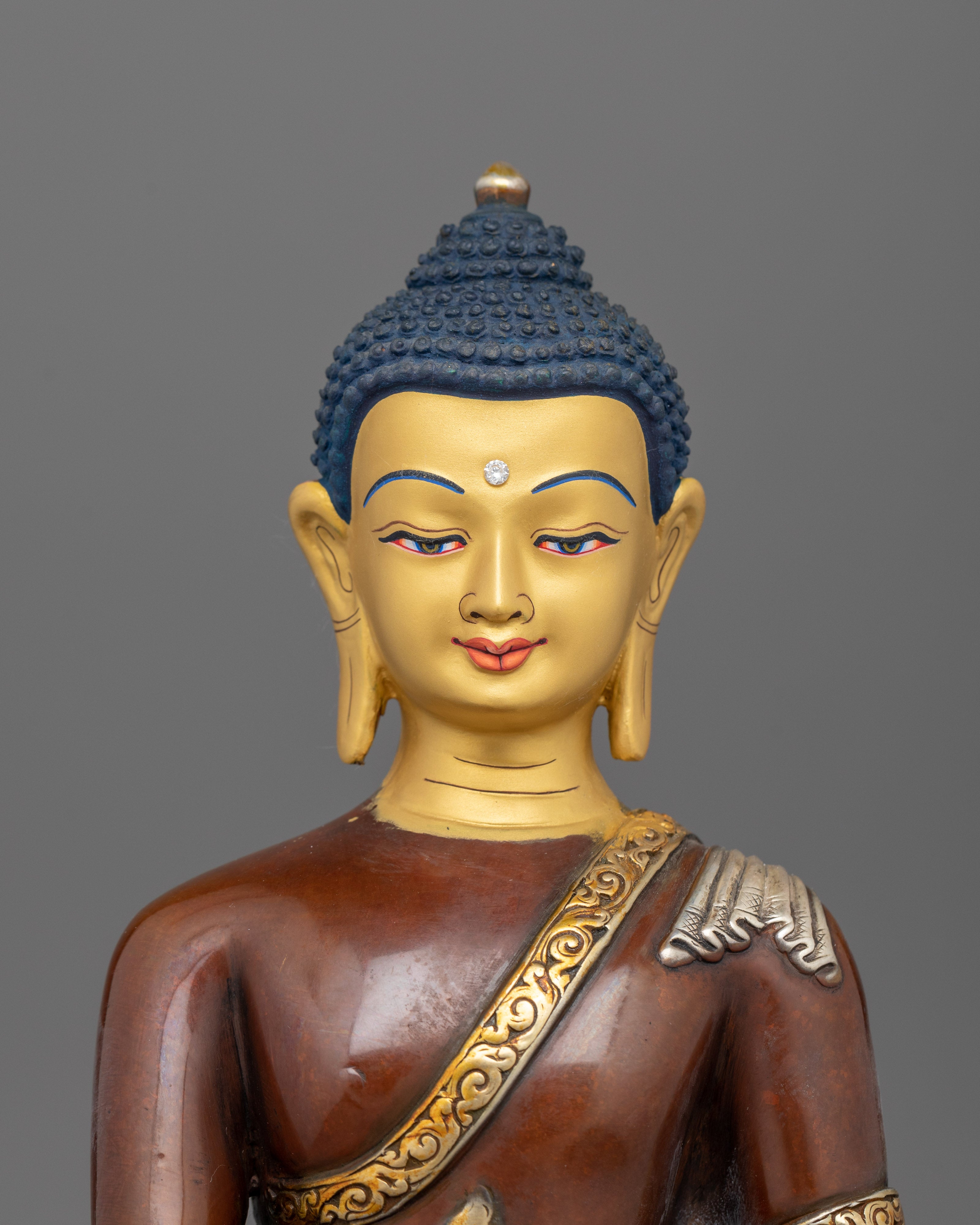 Traditional Shakyamuni Buddha Dharma Figurine | Embodiment of Enlightenment