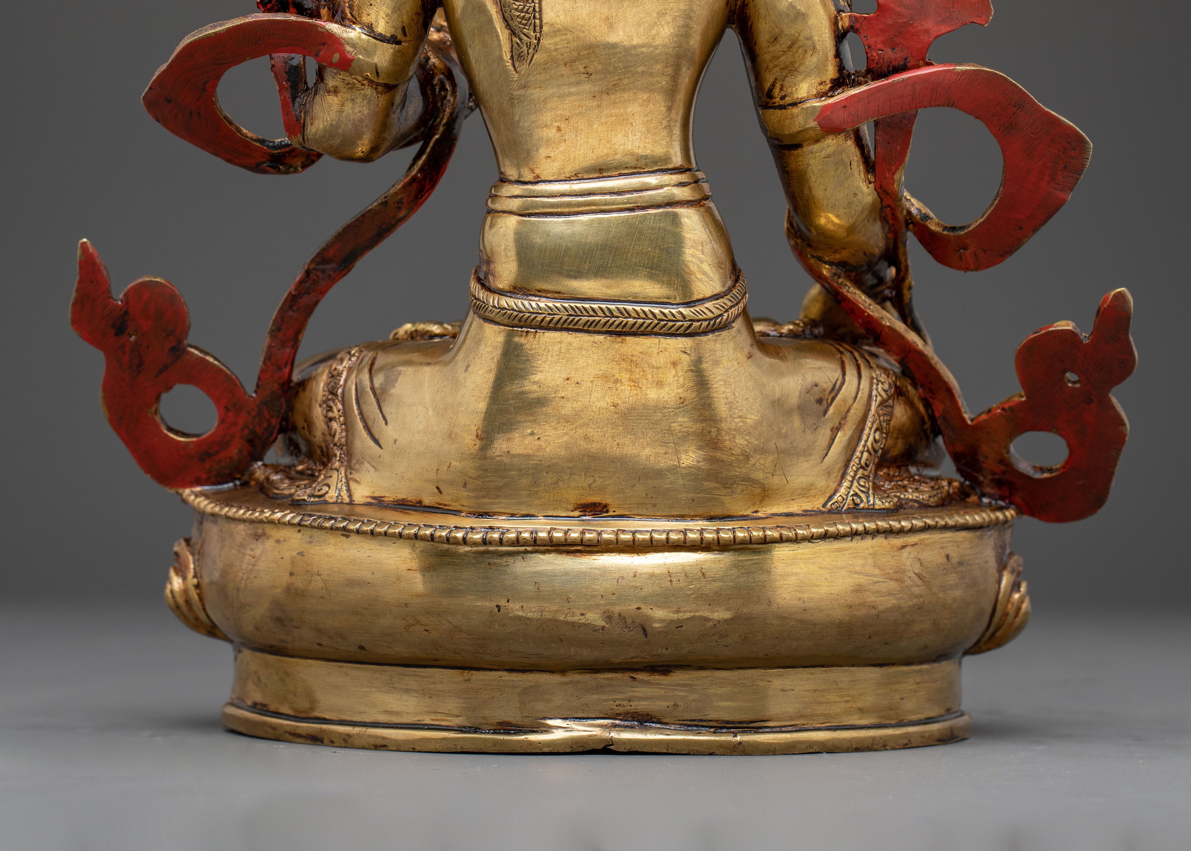 Sacred Seven-Eyed Healing Goddess White Tara Statue