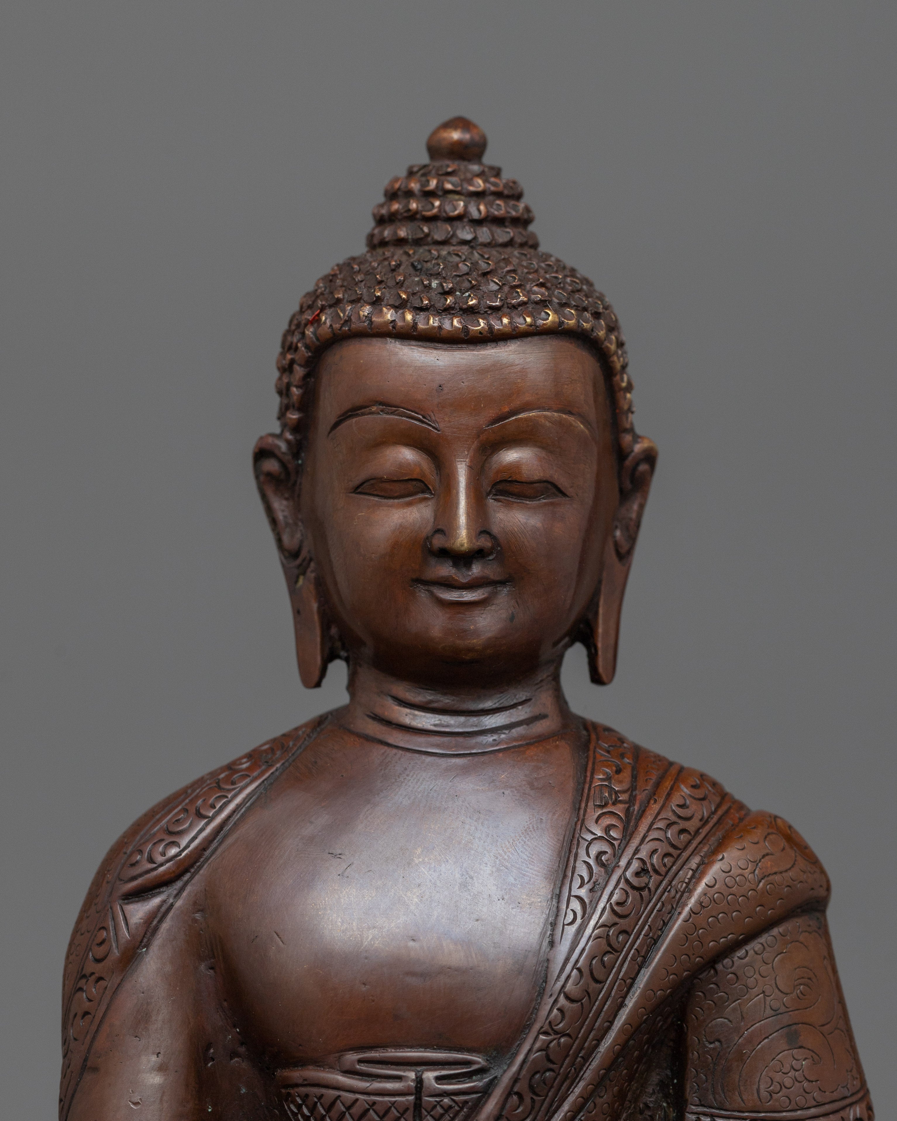 Spiritual Figurine Shakyamuni Buddha Artwork | Teacher of Universal Truth