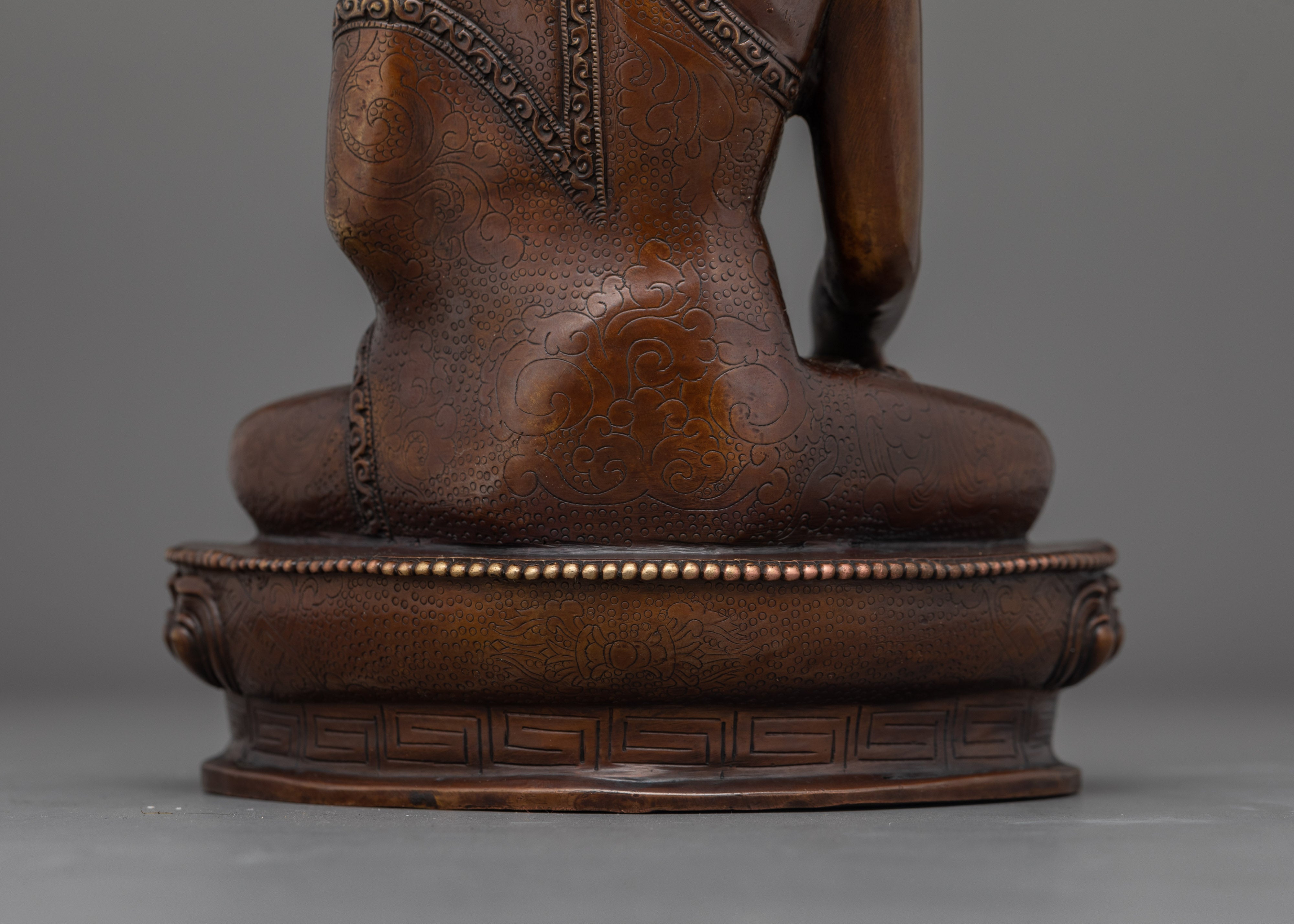 Shakyamuni Buddha Statue for Buddhist Shrine | Embrace a Sense of Peace and Mindfulness